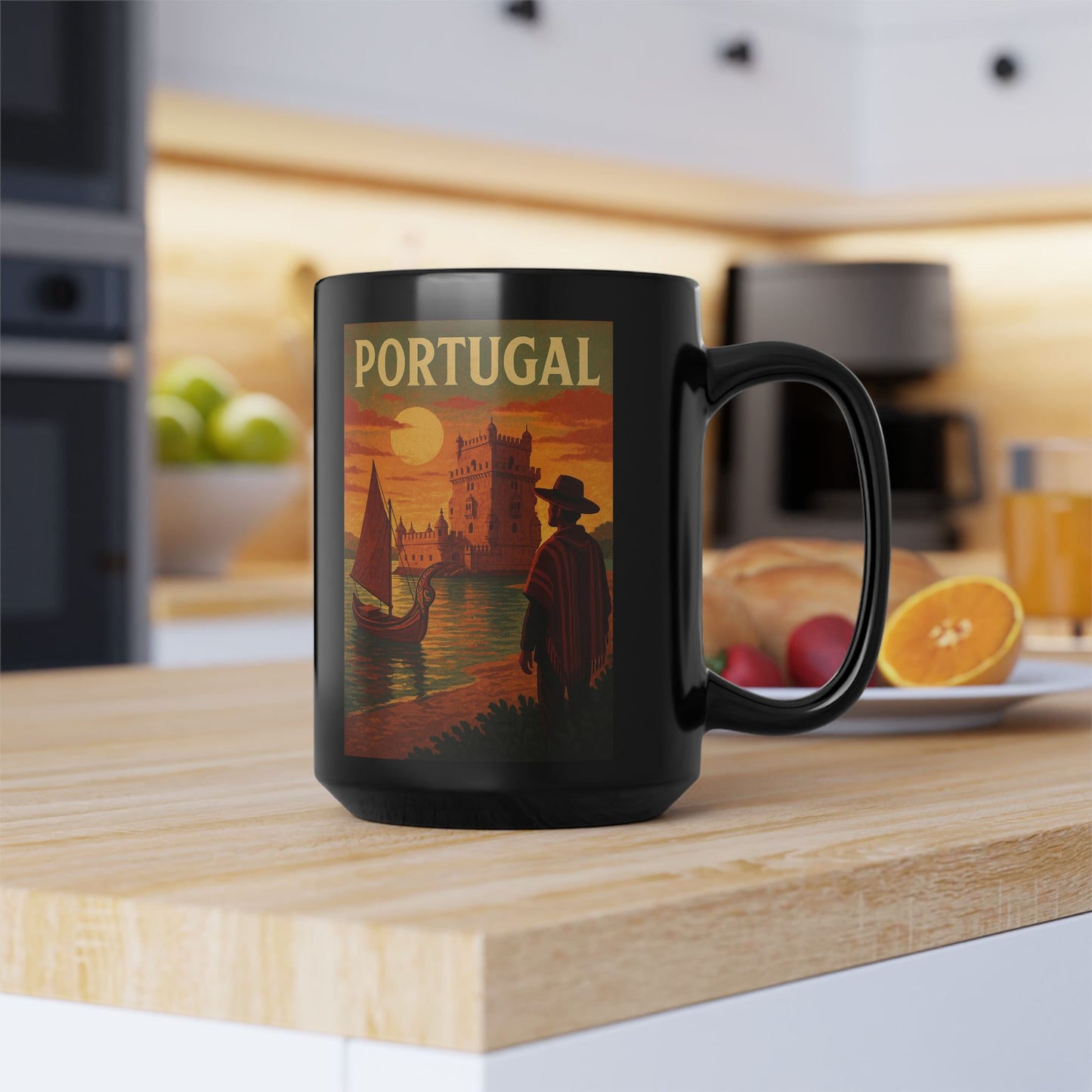 "Taza Portugal: Encanto Atlántico, Fados y Azulejos 🌊🎶🧿"