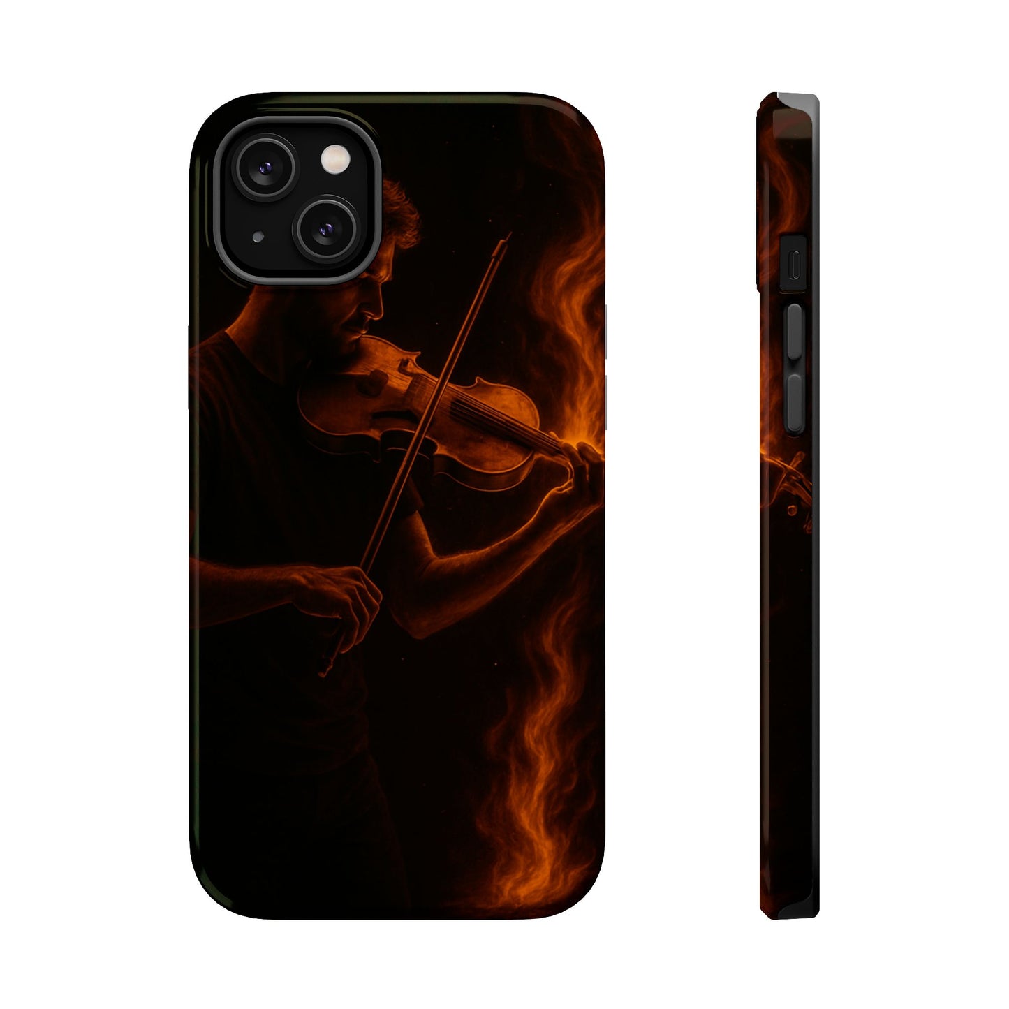 "Funda Magnética Reforzada Magnética Reforzada violin 🎻🔥 “Toca con el alma. Quema con cada nota.” 🔥🎻