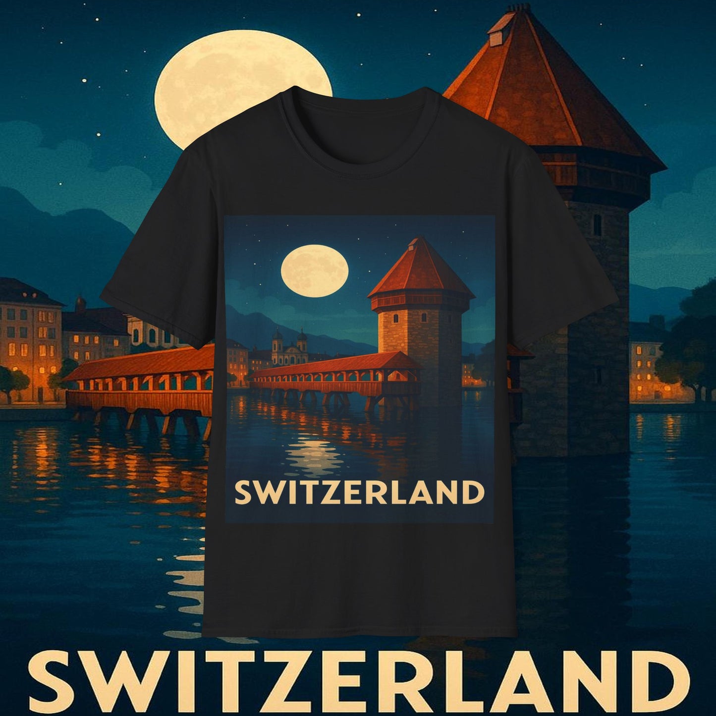 "Camiseta suiza❄️ – Tierra de montañas majestuosas y precisión legendaria"