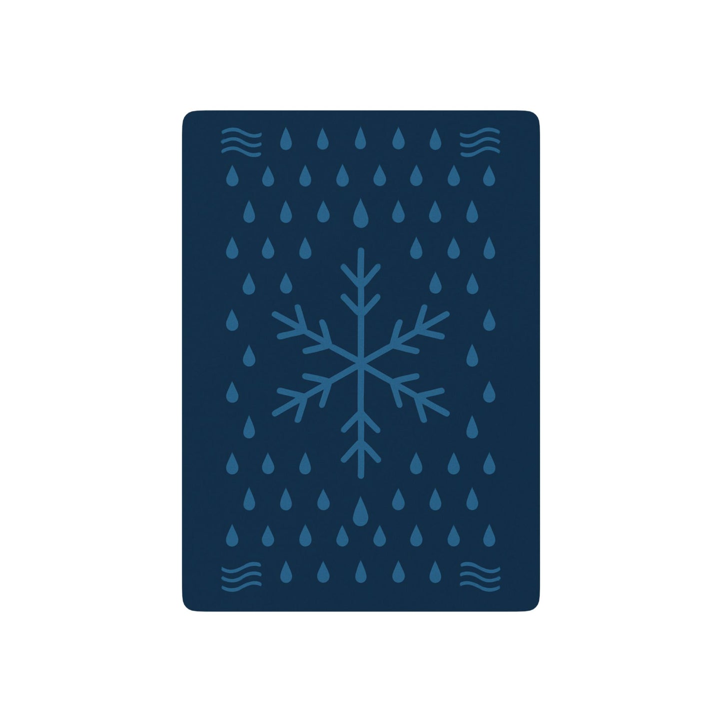 ♠️ Carta de Póker – Elemento Agua 🌊❄️