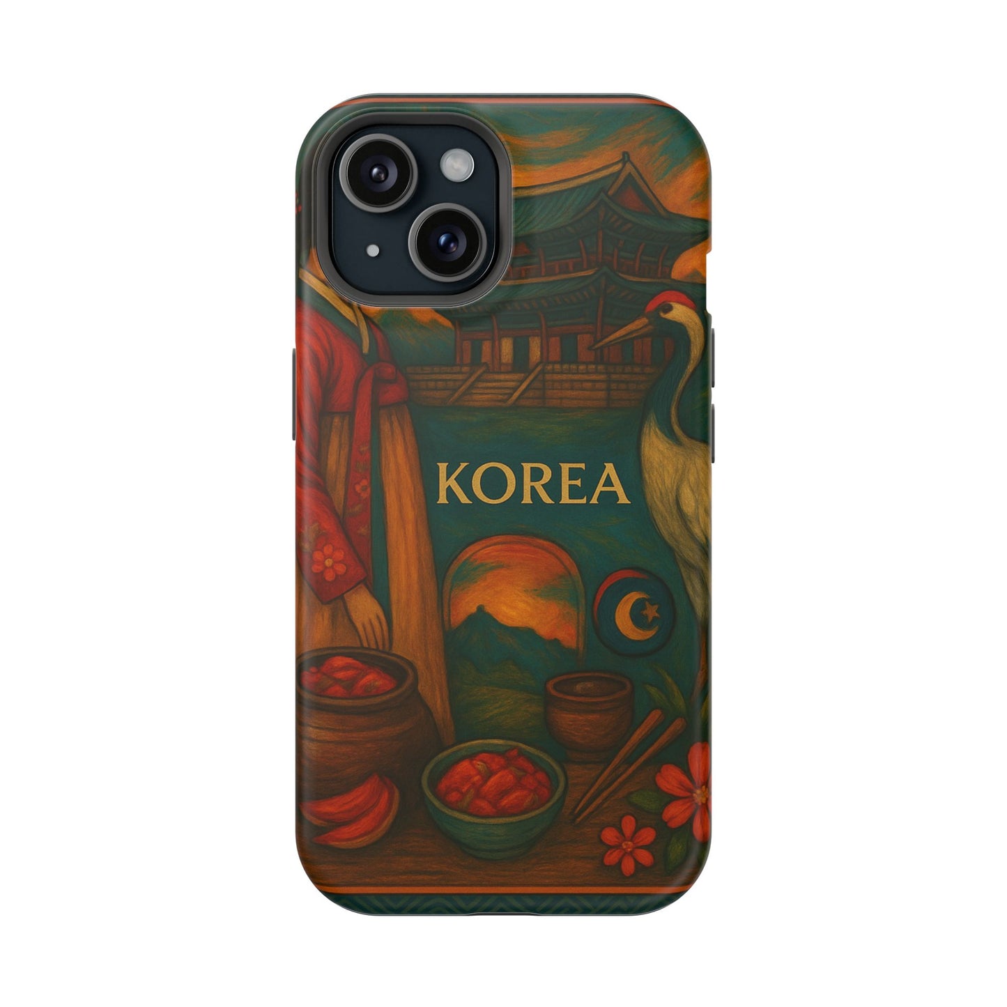 "Funda Magnética Reforzada Magnética Reforzada corea 🌸 – Tradición milenaria y modernidad vibrante"