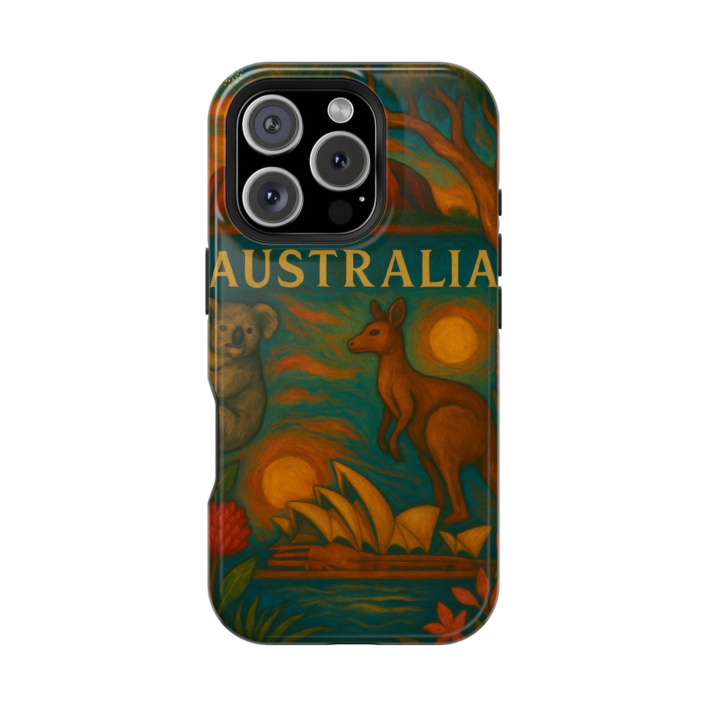 "Funda Magnética Reforzada Magnética Reforzada Australia🌞 – Tierra de maravillas naturales y espíritu libre"