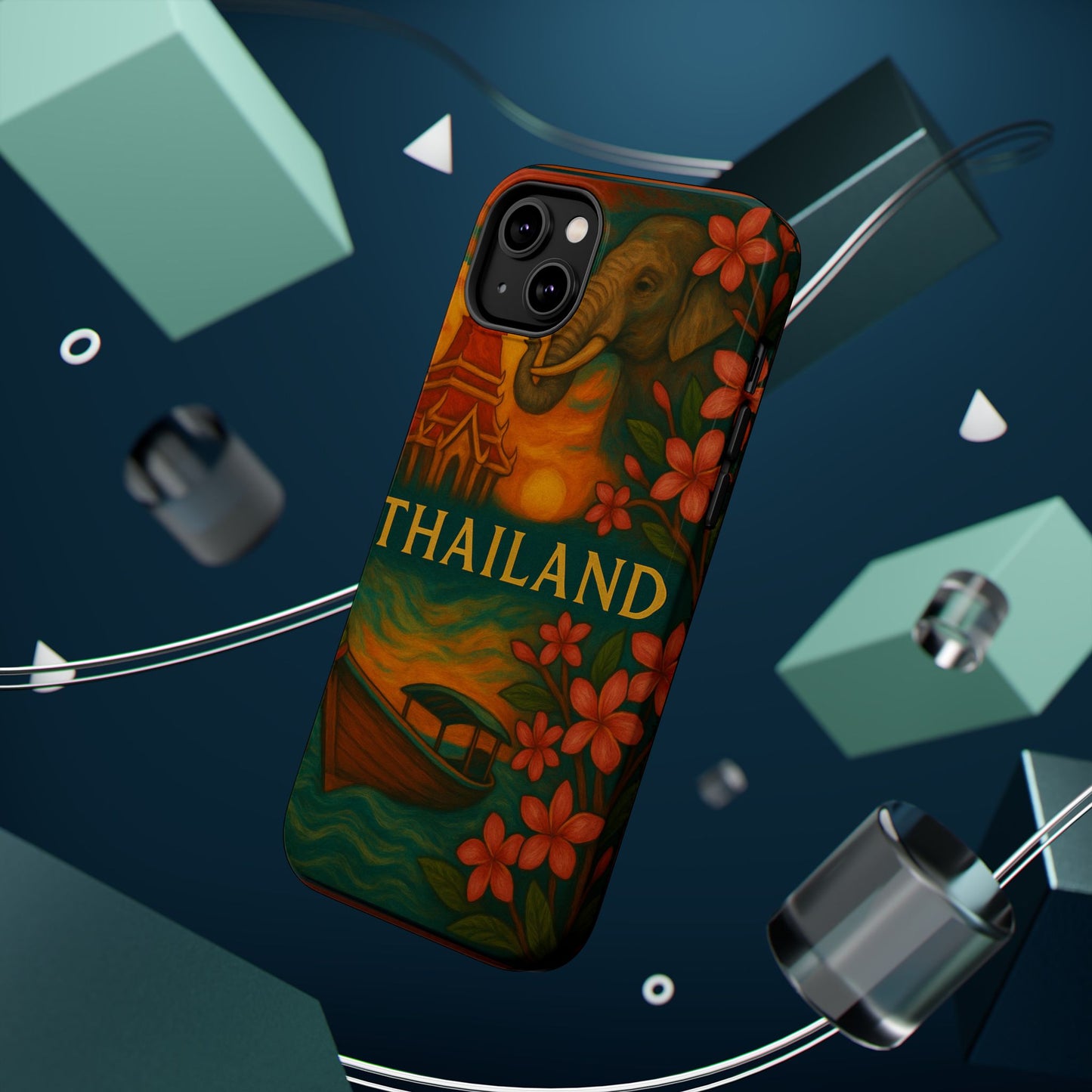 "Funda Magnética Reforzada Magnética Reforzada Thailand🌴 – El Reino de las Sonrisas y la Aventura"