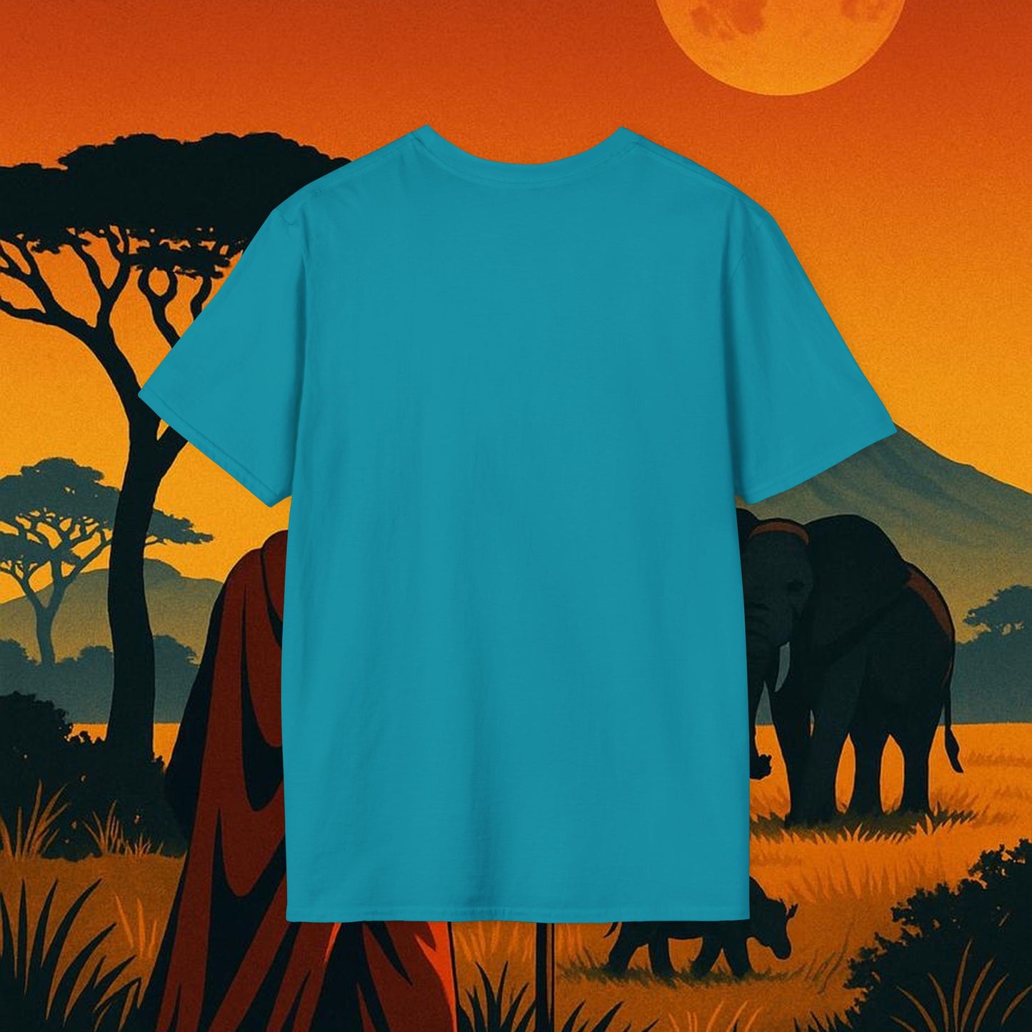 "Camiseta Kenia: Aventura Salvaje y Tierra de Horizontes Infinitos 🦁🌄🏕️"