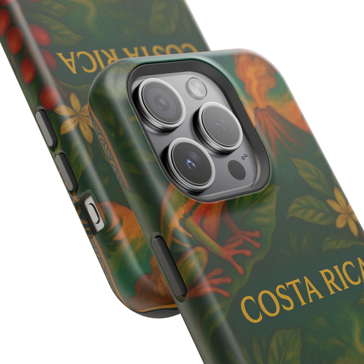 "Funda Magnética Reforzada Magnética Reforzada Costa Rica: Pura Vida entre Volcanes y Selvas 🌋🌴🦜"