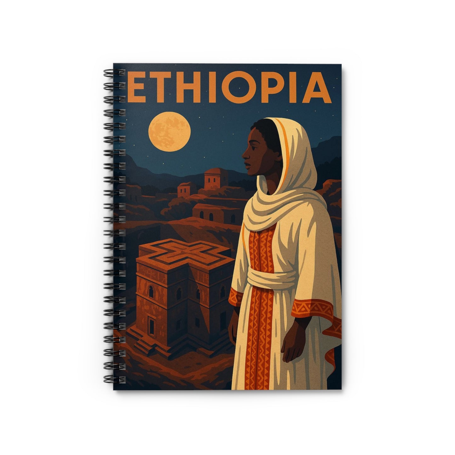 "libreta Etiopía – Tierra sagrada y alma ancestral"