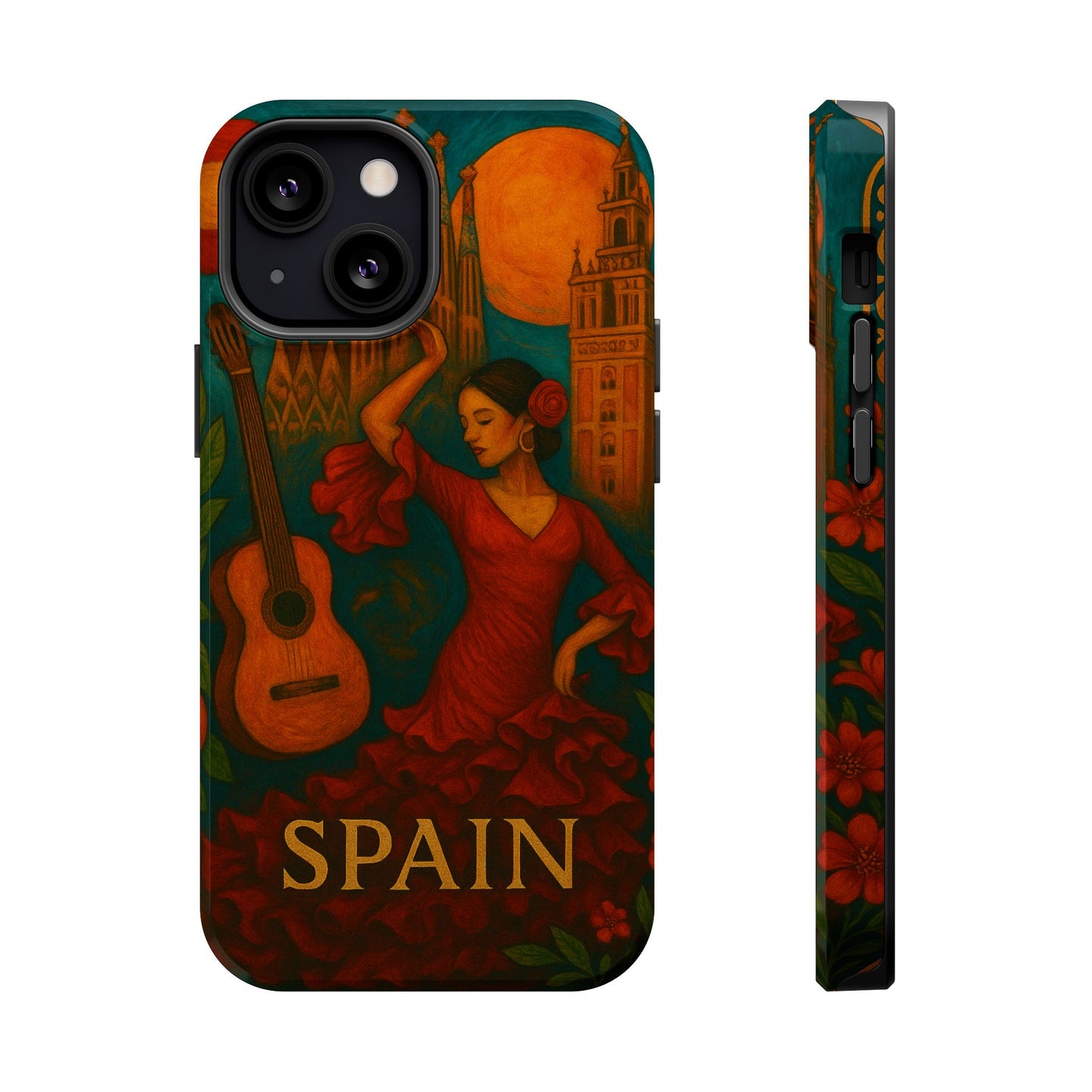 "Funda Magnética Reforzada Magnética Reforzada España: Pasión, Arte y Sabores que Enamoran 🎨💃🍷"