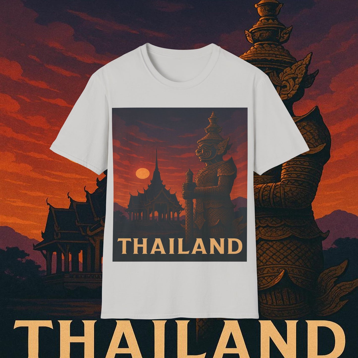 "Camiseta Thailand🌴 – El Reino de las Sonrisas y la Aventura"