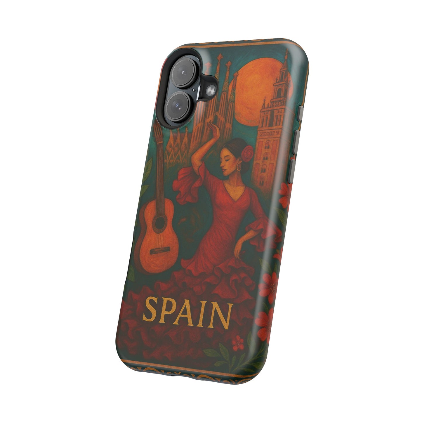 "Funda Magnética Reforzada Magnética Reforzada España: Pasión, Arte y Sabores que Enamoran 🎨💃🍷"