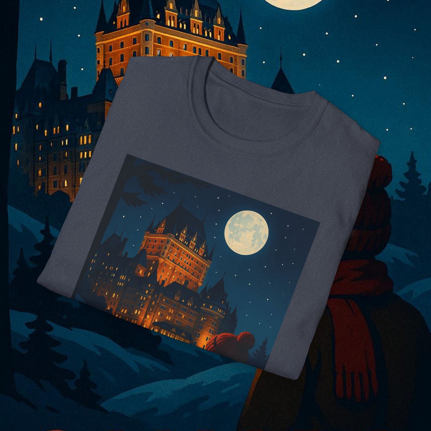"Camiseta Canadá: Naturaleza Majestuosa y Espíritu Libre 🍁🏞️🦌"
