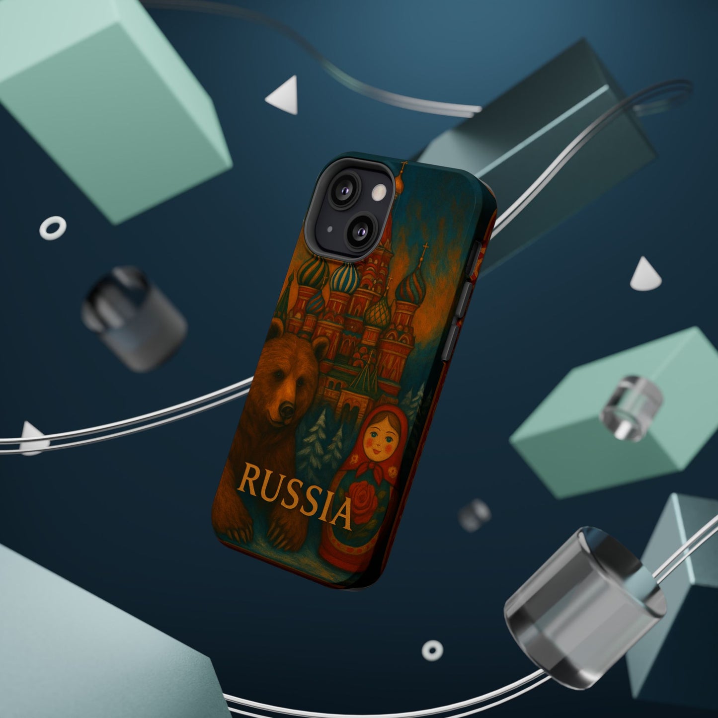 "Funda Magnética Reforzada Magnética Reforzada Rusia❄️ – Tierra de historia, misterio y grandeza"