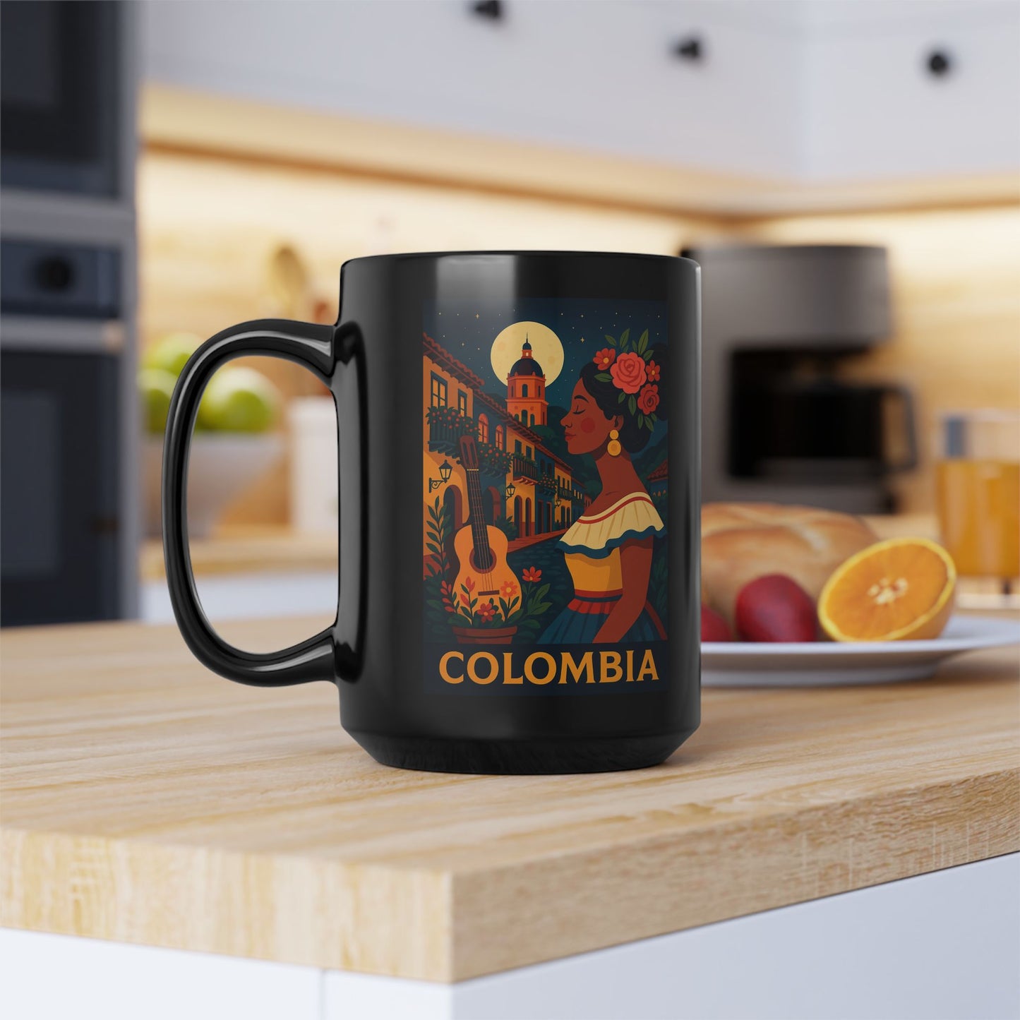 "Colombia Cup: Magic of Colors, Coffee and Tradition ☕🎨🌄"