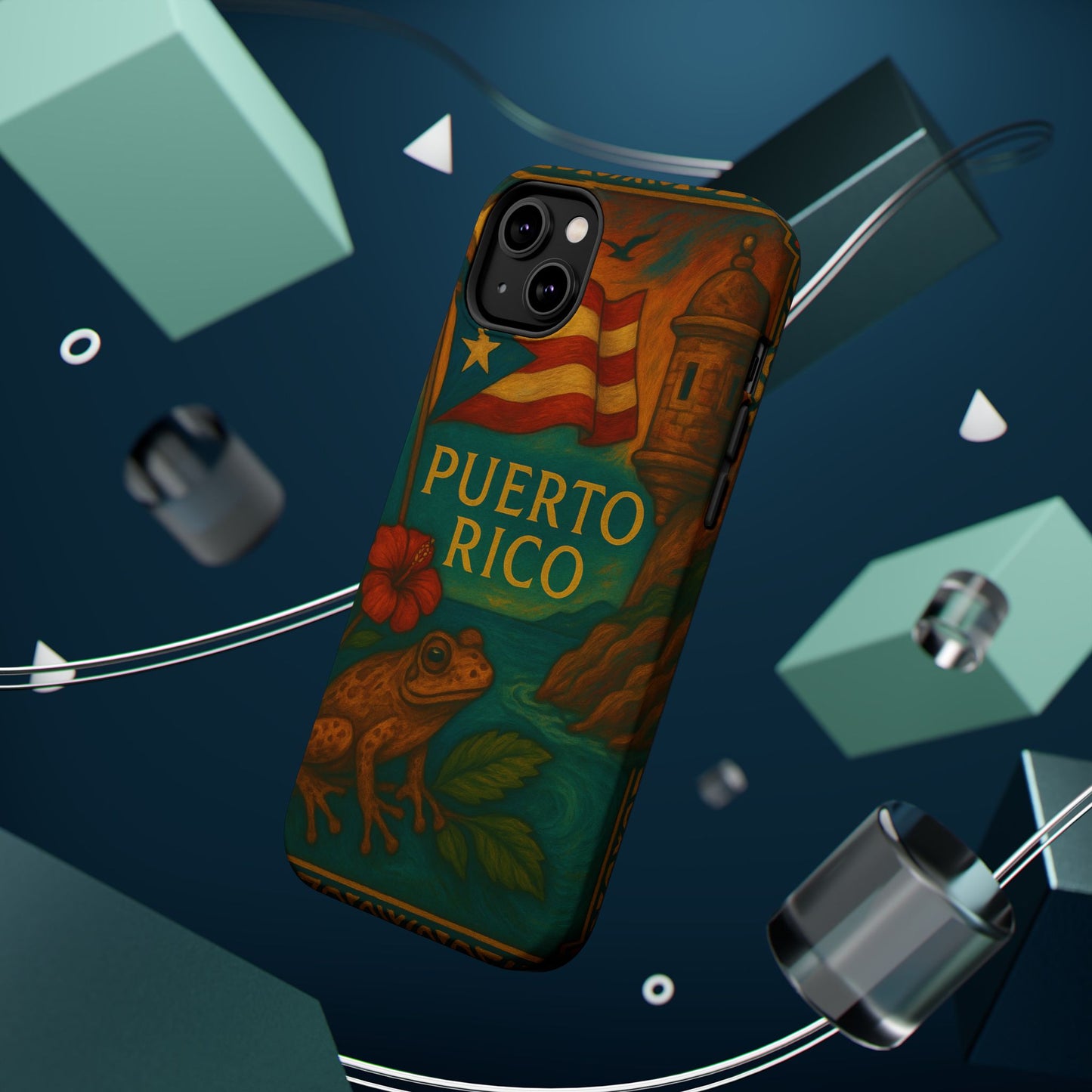 "Reinforced Magnetic Case Puerto Rico – Caribbean rhythm, soul, and color"