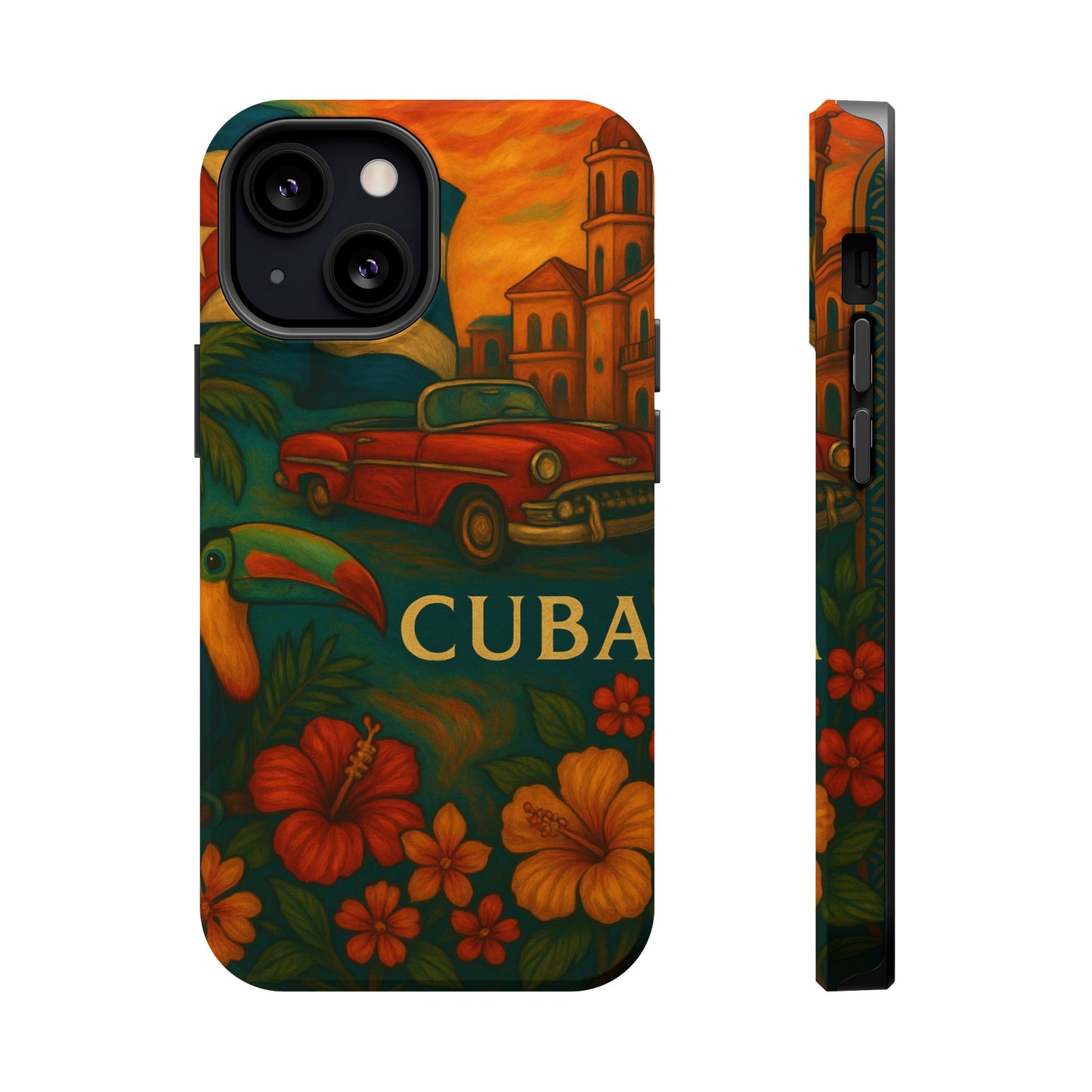"Reinforced Magnetic Case Reinforced Magnetic Case Cuba: Rhythm, History and Caribbean Charm 🎺🚗🌴"
