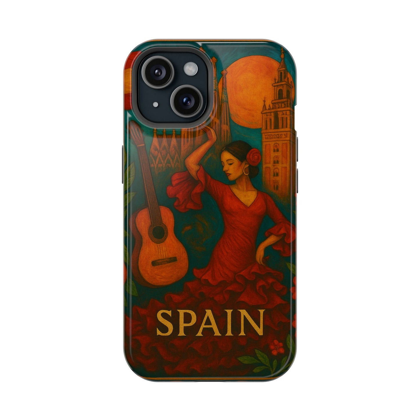 "Funda Magnética Reforzada Magnética Reforzada España: Pasión, Arte y Sabores que Enamoran 🎨💃🍷"