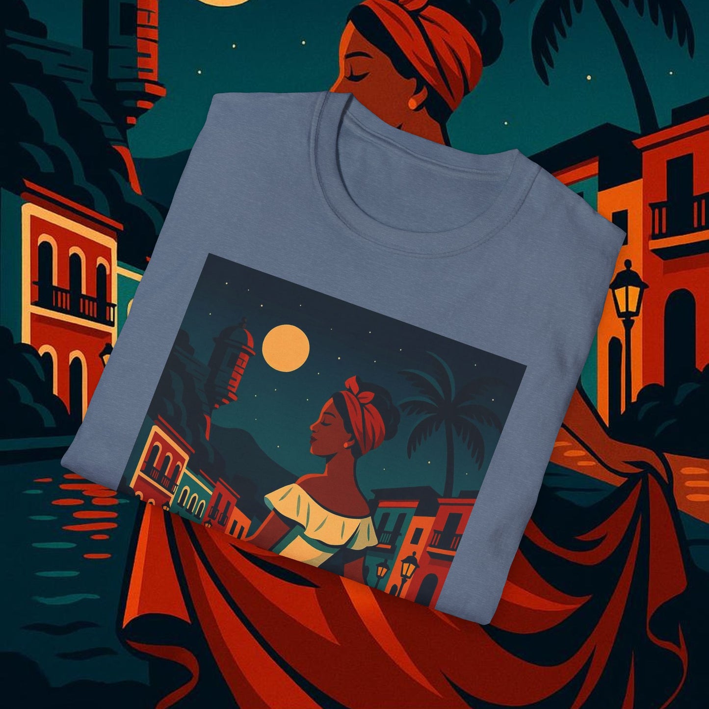 "Camiseta Puerto Rico – Ritmo, alma y color caribeño"