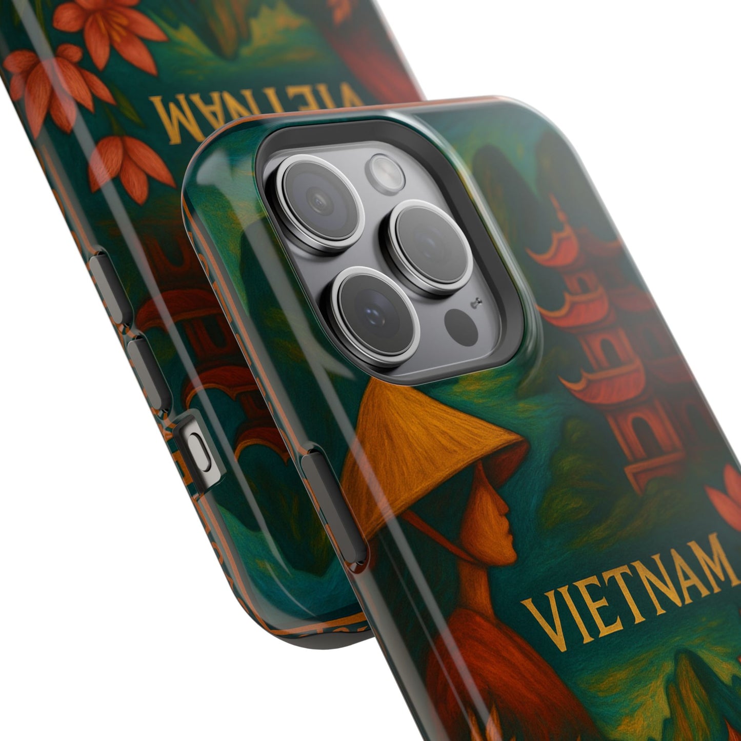 "Reinforced Magnetic Case Vietnam: Tradition, Nature and Ancestral Legends 🎋🏯🐉"