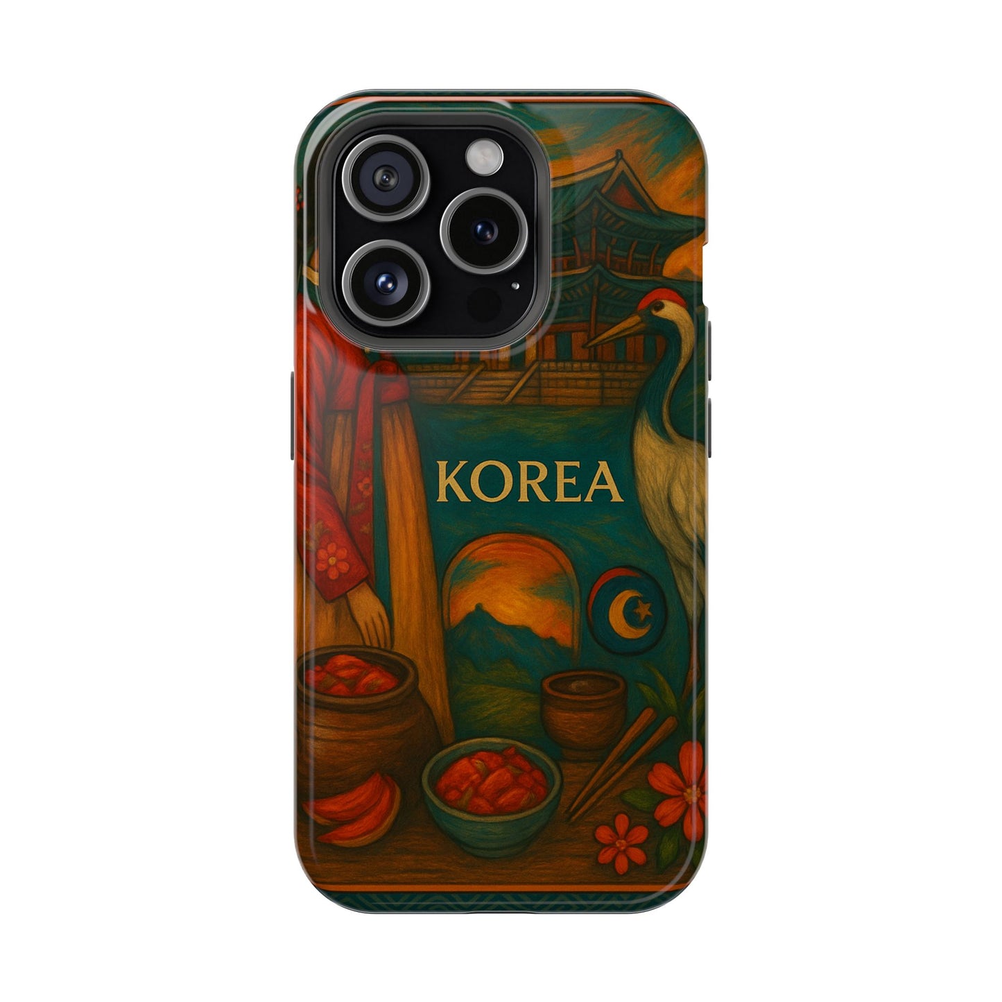 "Funda Magnética Reforzada Magnética Reforzada corea 🌸 – Tradición milenaria y modernidad vibrante"