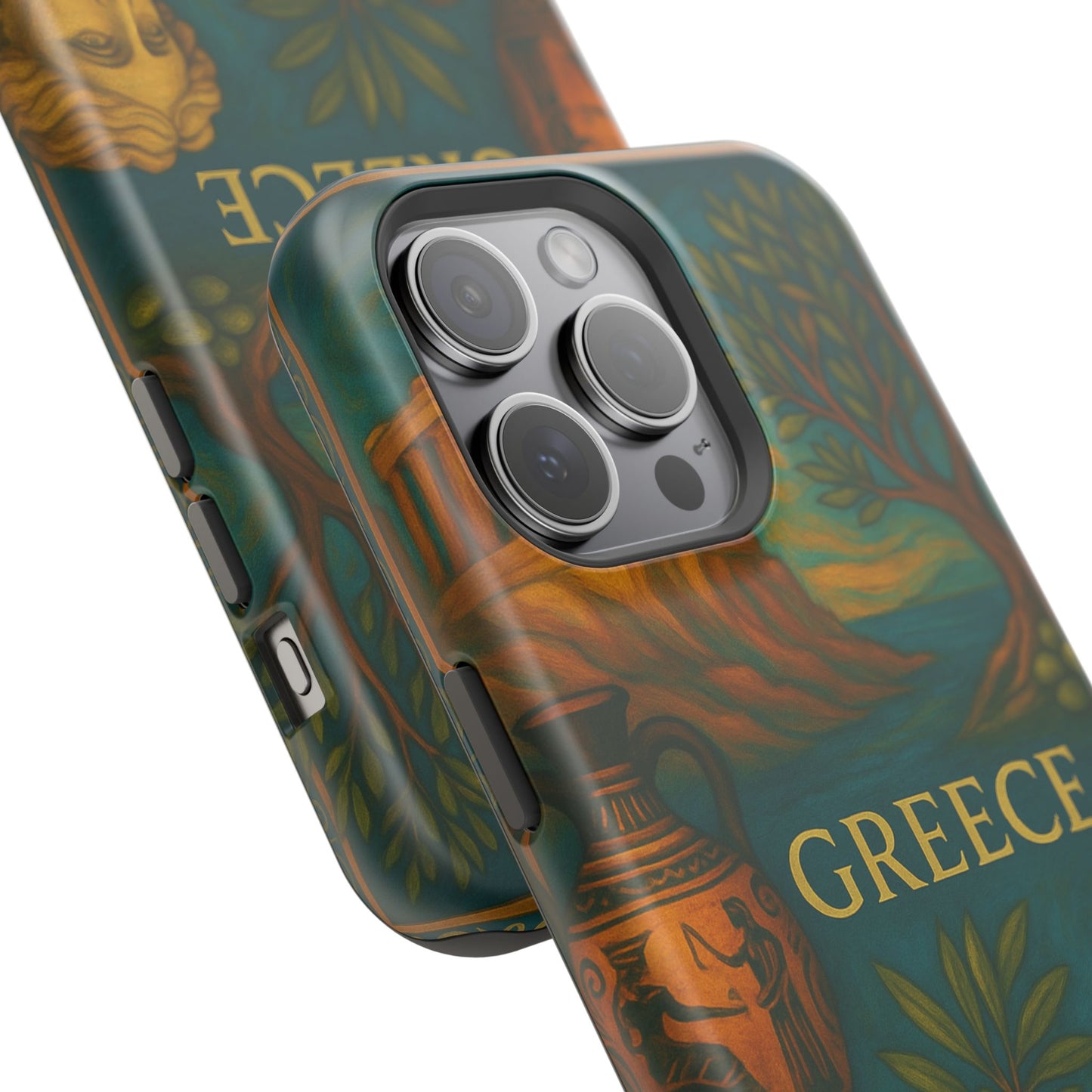 "Funda Magnética Reforzada Magnética Reforzada Grecia: Cuna de Dioses, Maravillas y Filosofía 🌊🏛️⚡"
