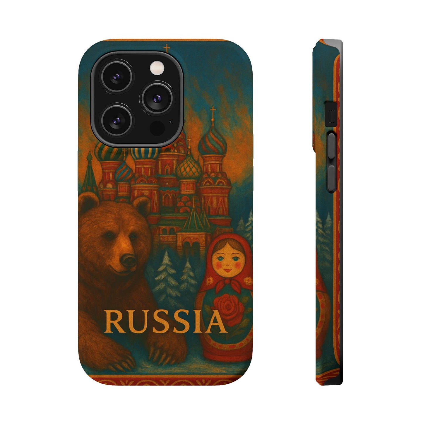 "Funda Magnética Reforzada Magnética Reforzada Rusia❄️ – Tierra de historia, misterio y grandeza"