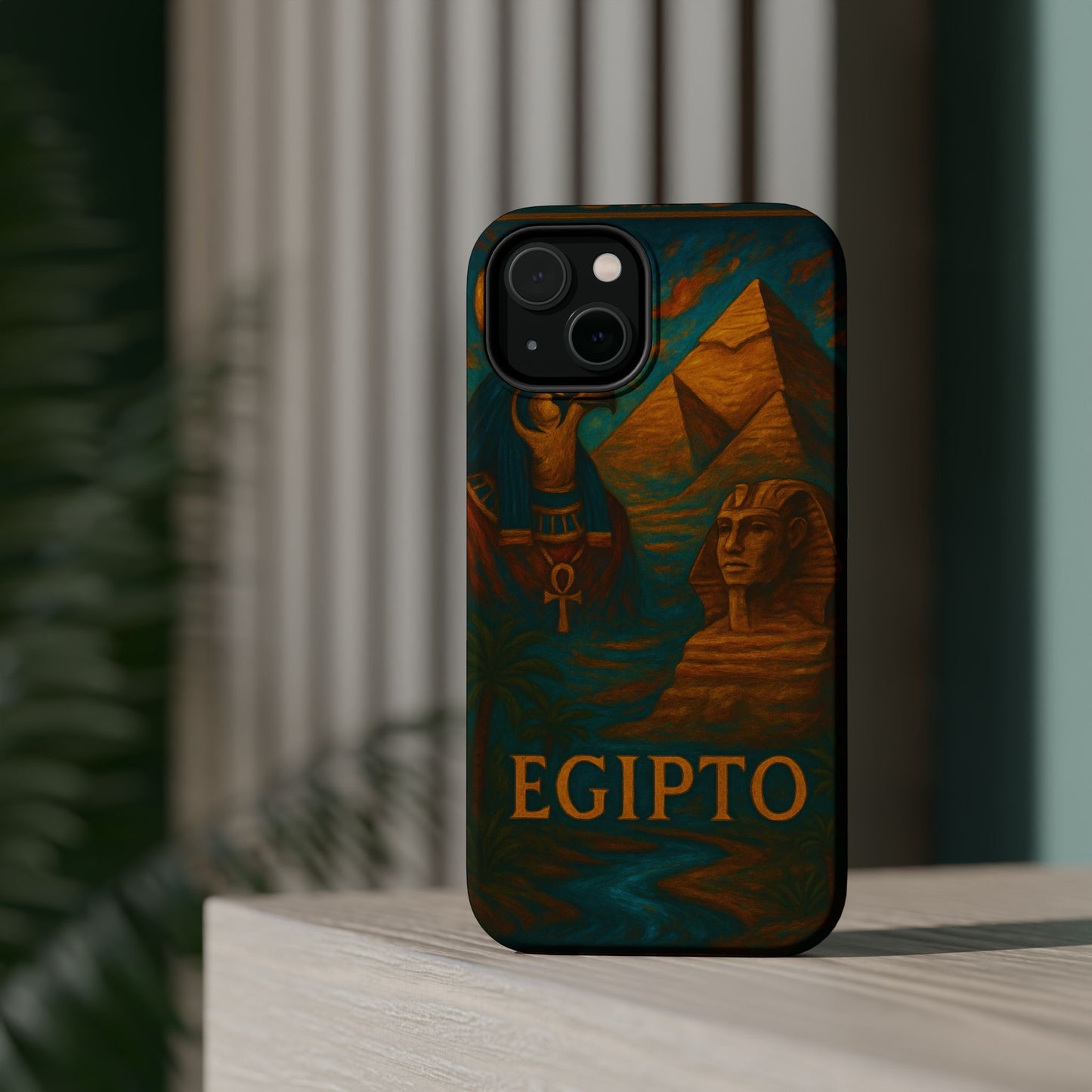 "Funda Magnética Reforzada Egipto Misterio Dorado del Nilo 🏺🌅🐫
