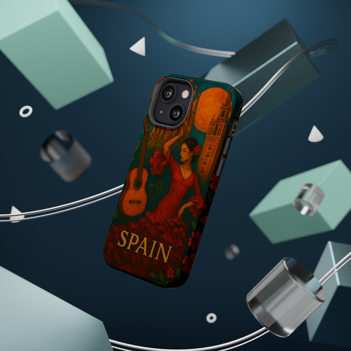 "Funda Magnética Reforzada Magnética Reforzada España: Pasión, Arte y Sabores que Enamoran 🎨💃🍷"