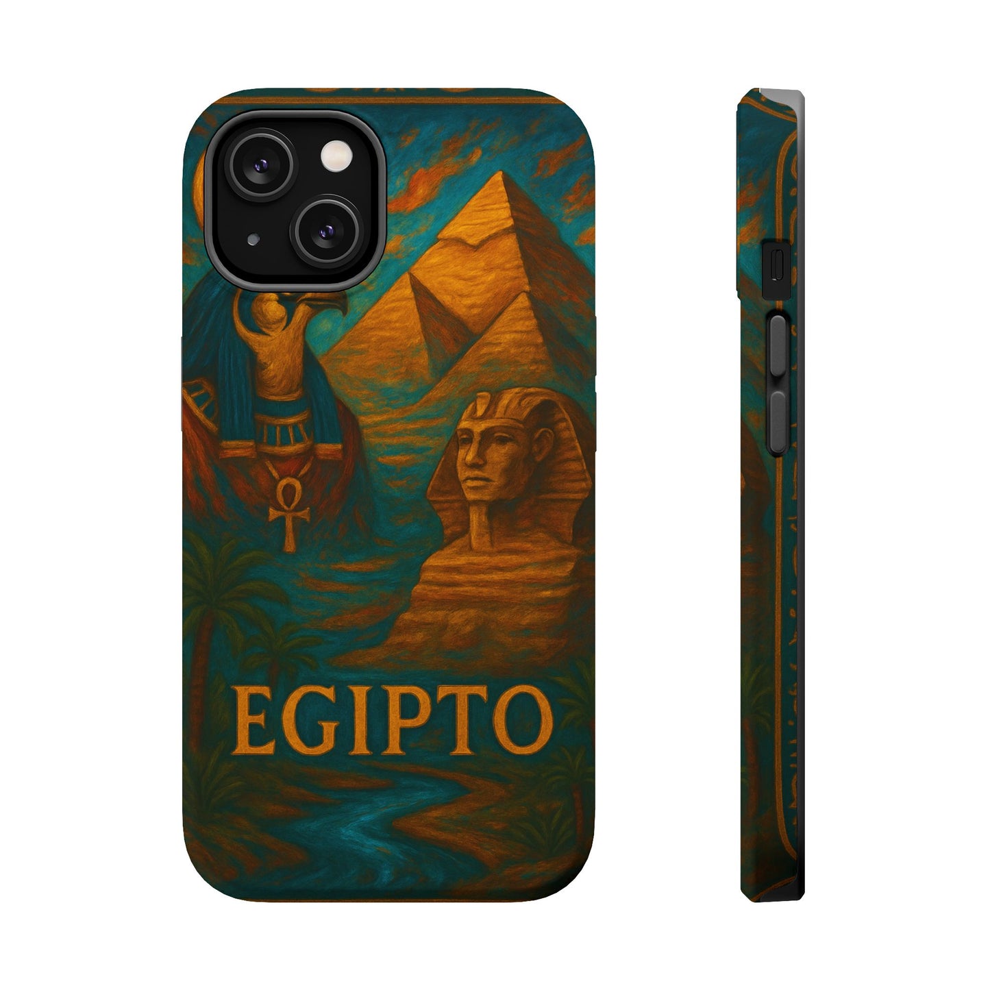 "Funda Magnética Reforzada Egipto Misterio Dorado del Nilo 🏺🌅🐫
