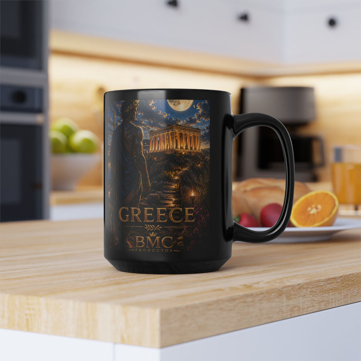 "Taza Grecia: Cuna de Dioses, Maravillas y Filosofía 🌊🏛️⚡"