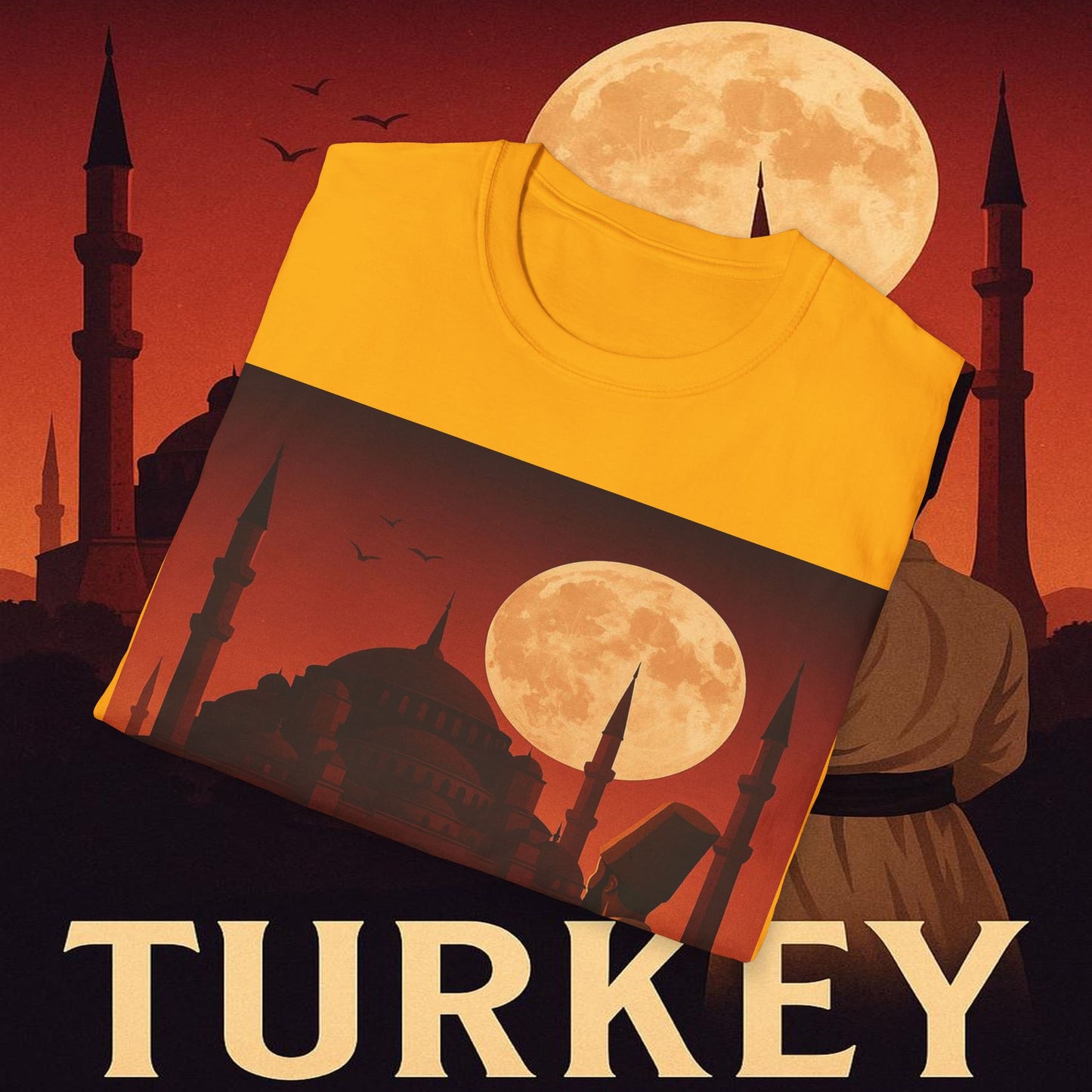 "Camiseta turquia✨ – Donde Oriente y Occidente se abrazan"