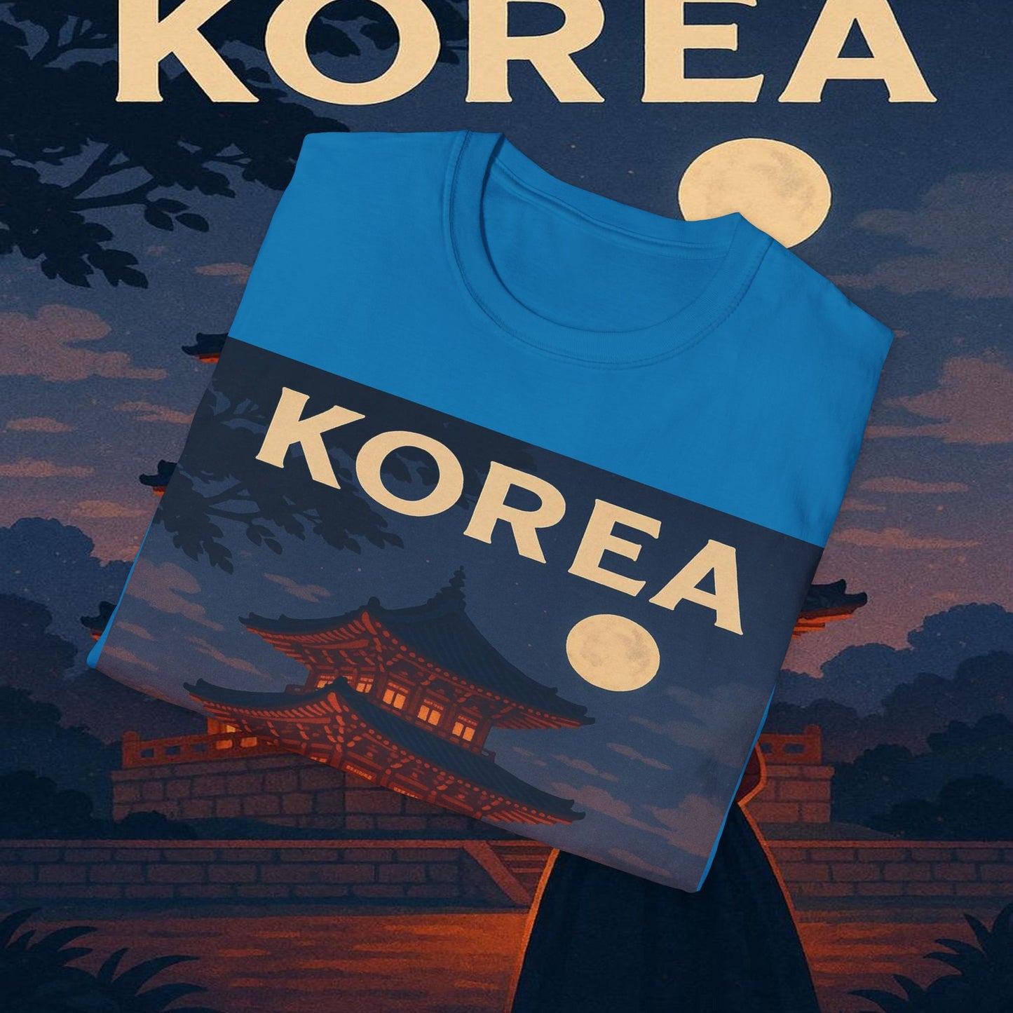 "Camiseta corea 🌸 – Tradición milenaria y modernidad vibrante"