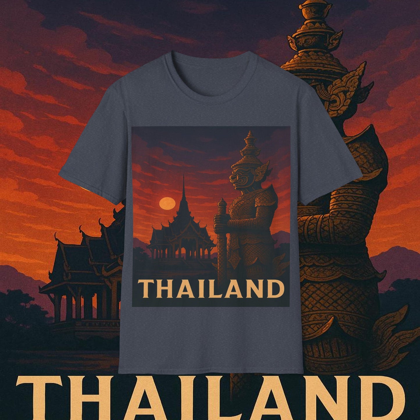 "Camiseta Thailand🌴 – El Reino de las Sonrisas y la Aventura"