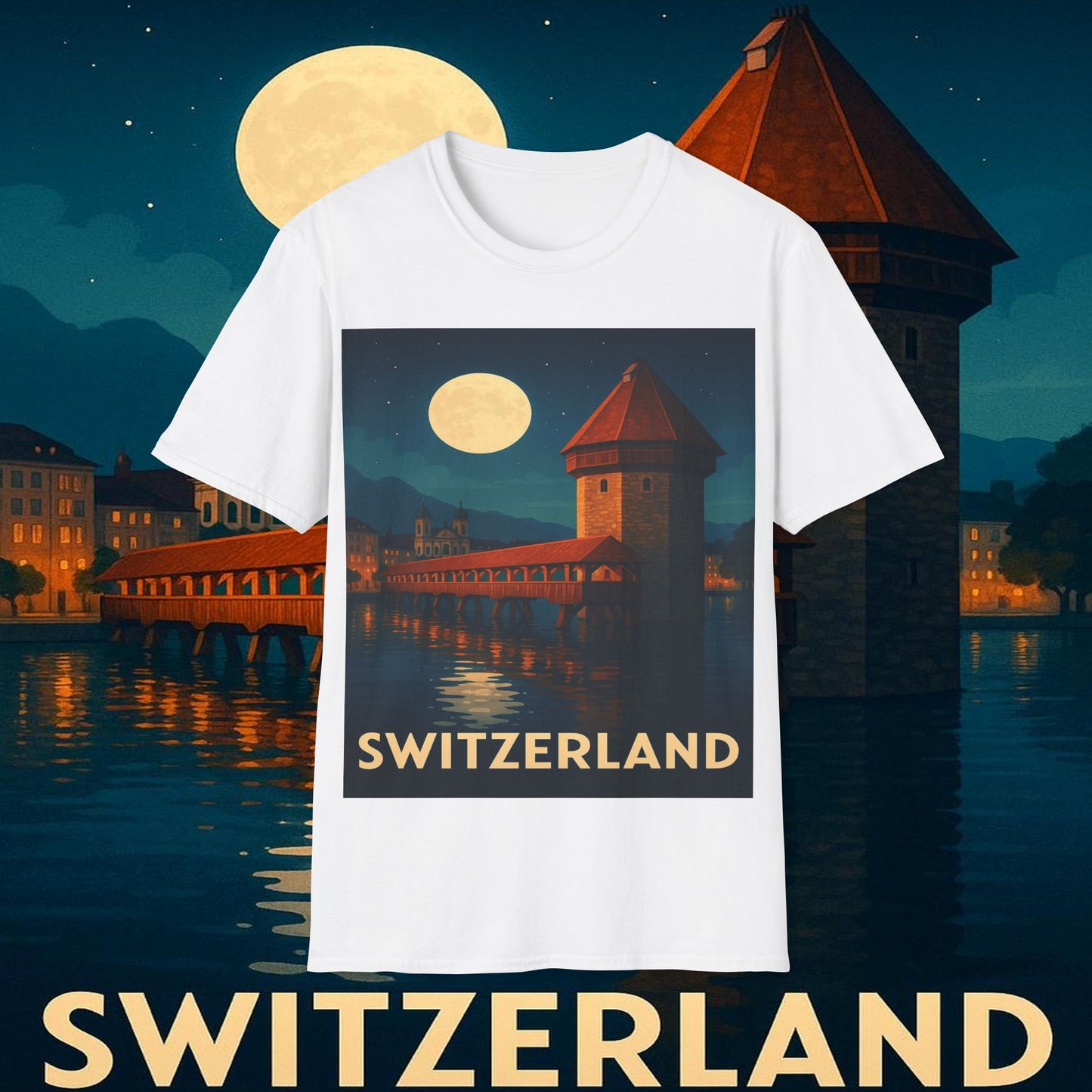 "Camiseta suiza❄️ – Tierra de montañas majestuosas y precisión legendaria"