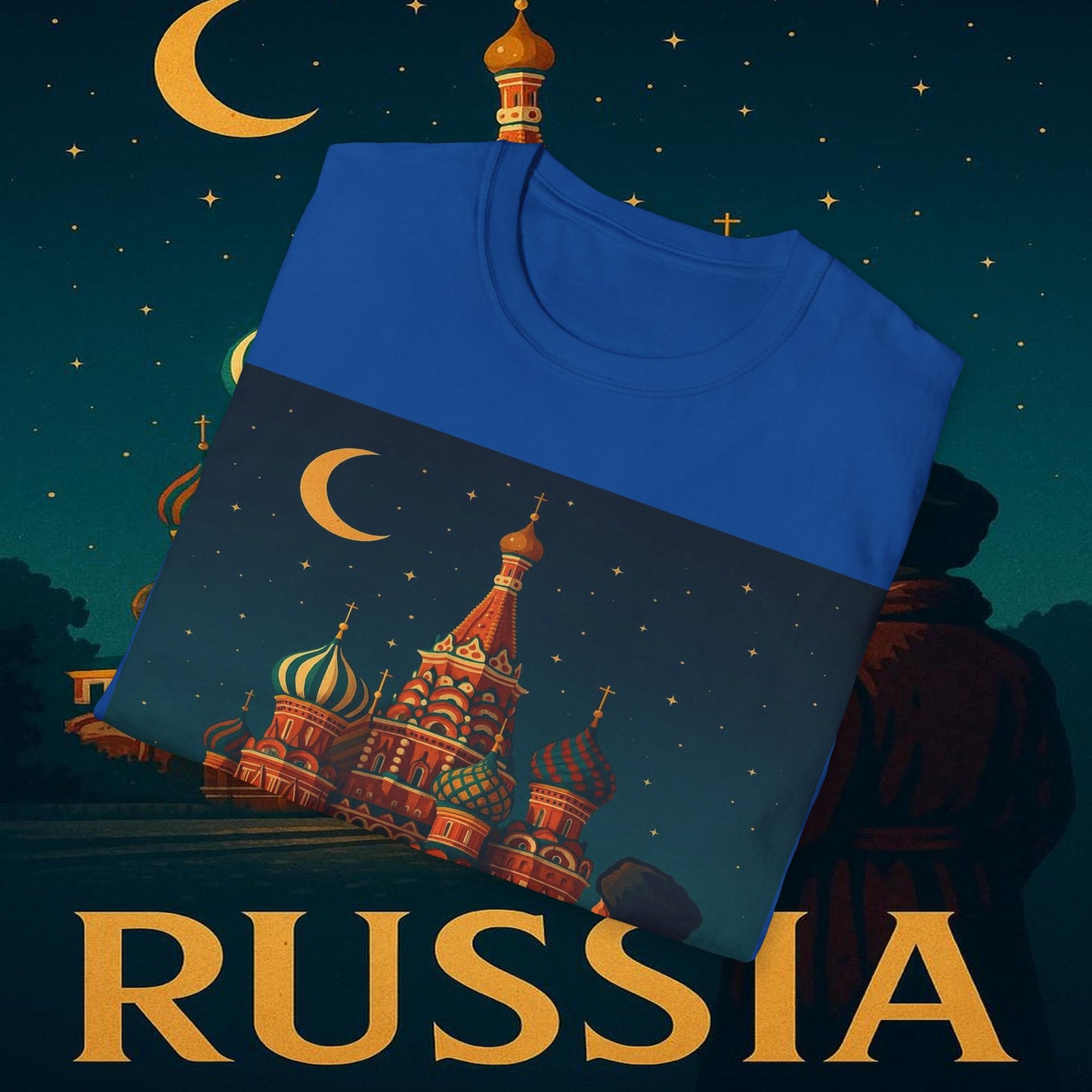 "Camiseta Rusia ❄️ – Tierra de historia, misterio y grandeza"