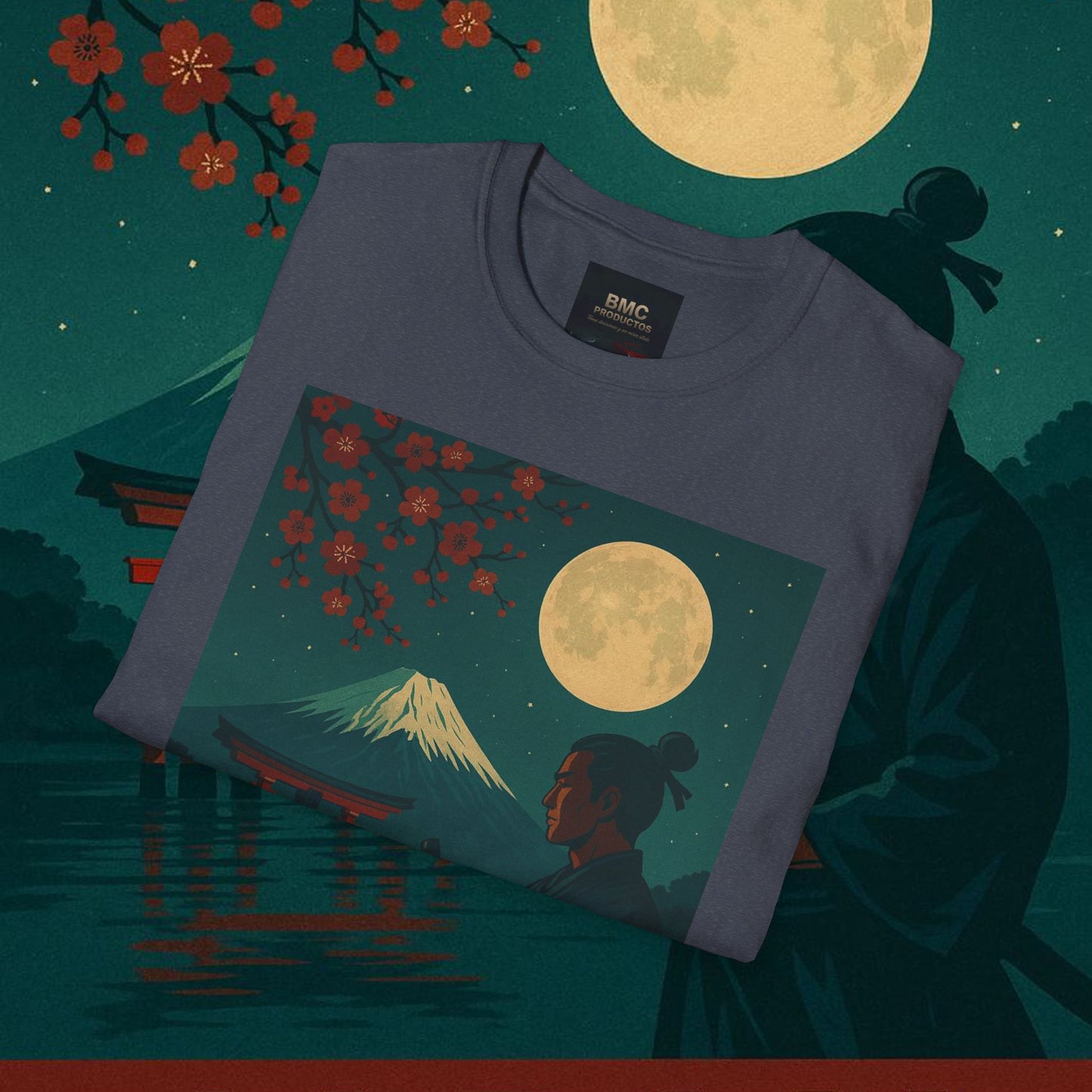 "Camiseta Japón: Tradición entre Cerezos y Montañas 🌸⛩️🗻"