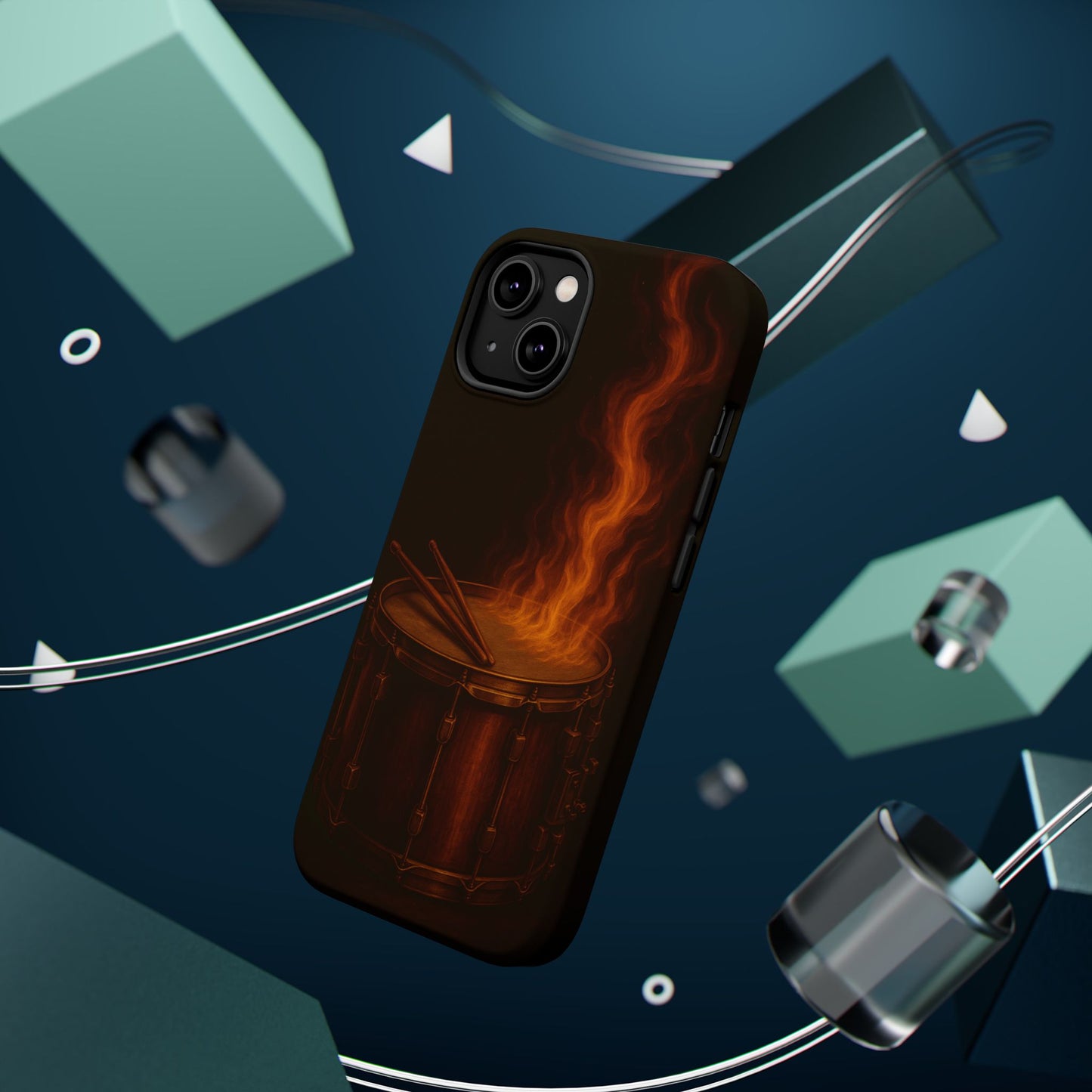 "Funda Magnética Reforzada Magnética Reforzada tarola🥁🔥Precisión, ritmo y fuego.” 🔥🥁