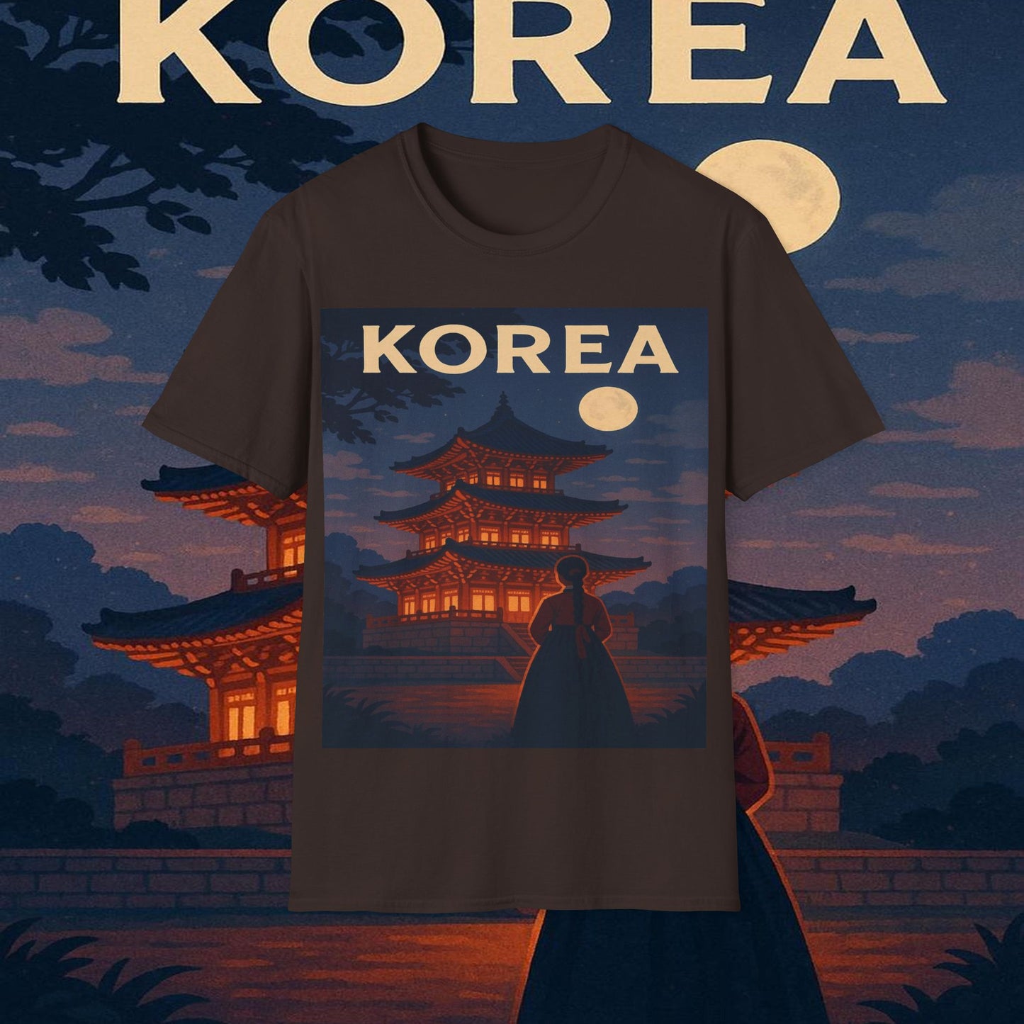 "Camiseta corea 🌸 – Tradición milenaria y modernidad vibrante"