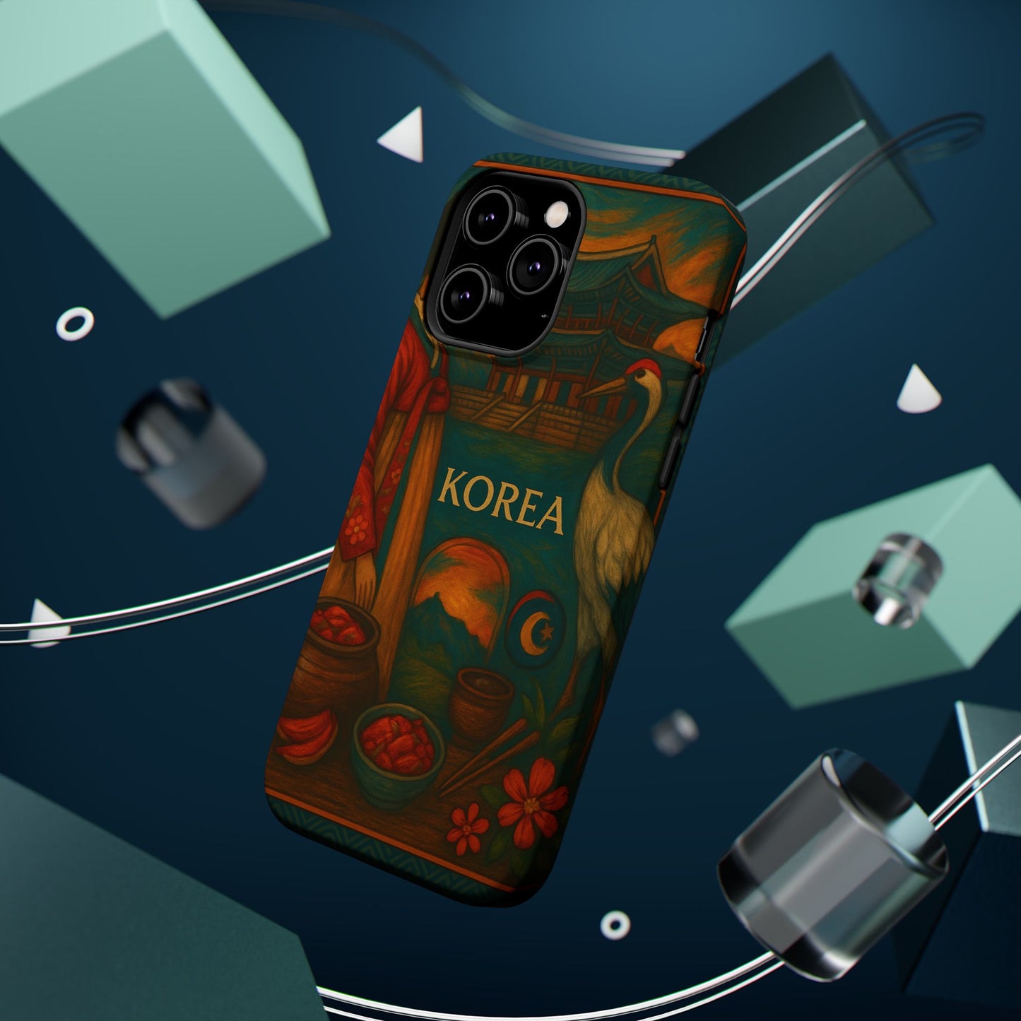"Funda Magnética Reforzada Magnética Reforzada corea 🌸 – Tradición milenaria y modernidad vibrante"