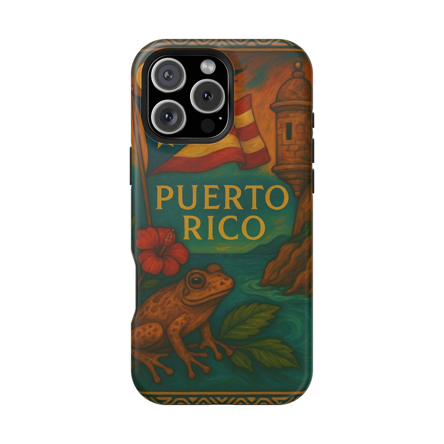 "Reinforced Magnetic Case Puerto Rico – Caribbean rhythm, soul, and color"