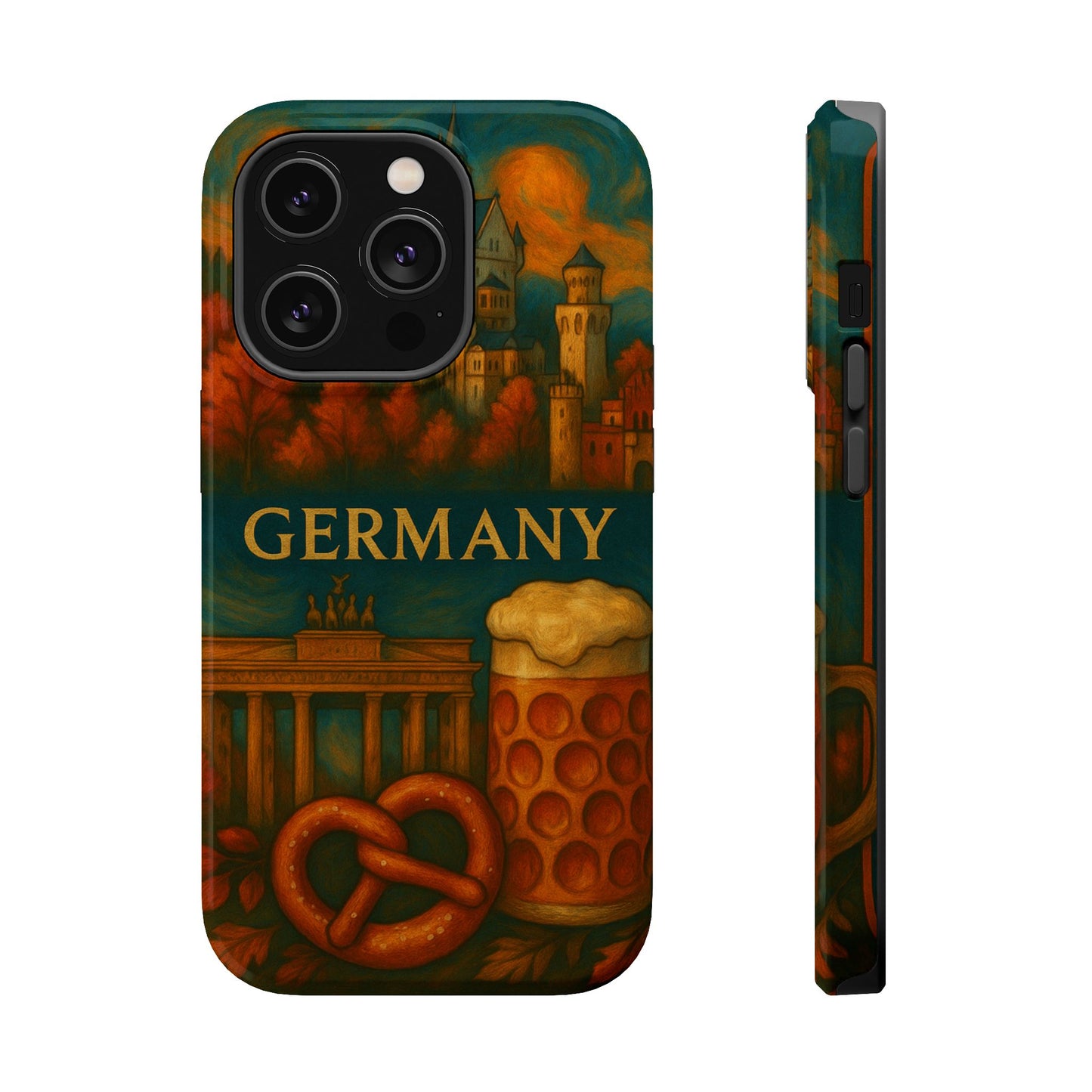 "Funda Magnética Reforzada Alemania: Fortaleza, Historia y Tradición 🎖️🏰🍺"