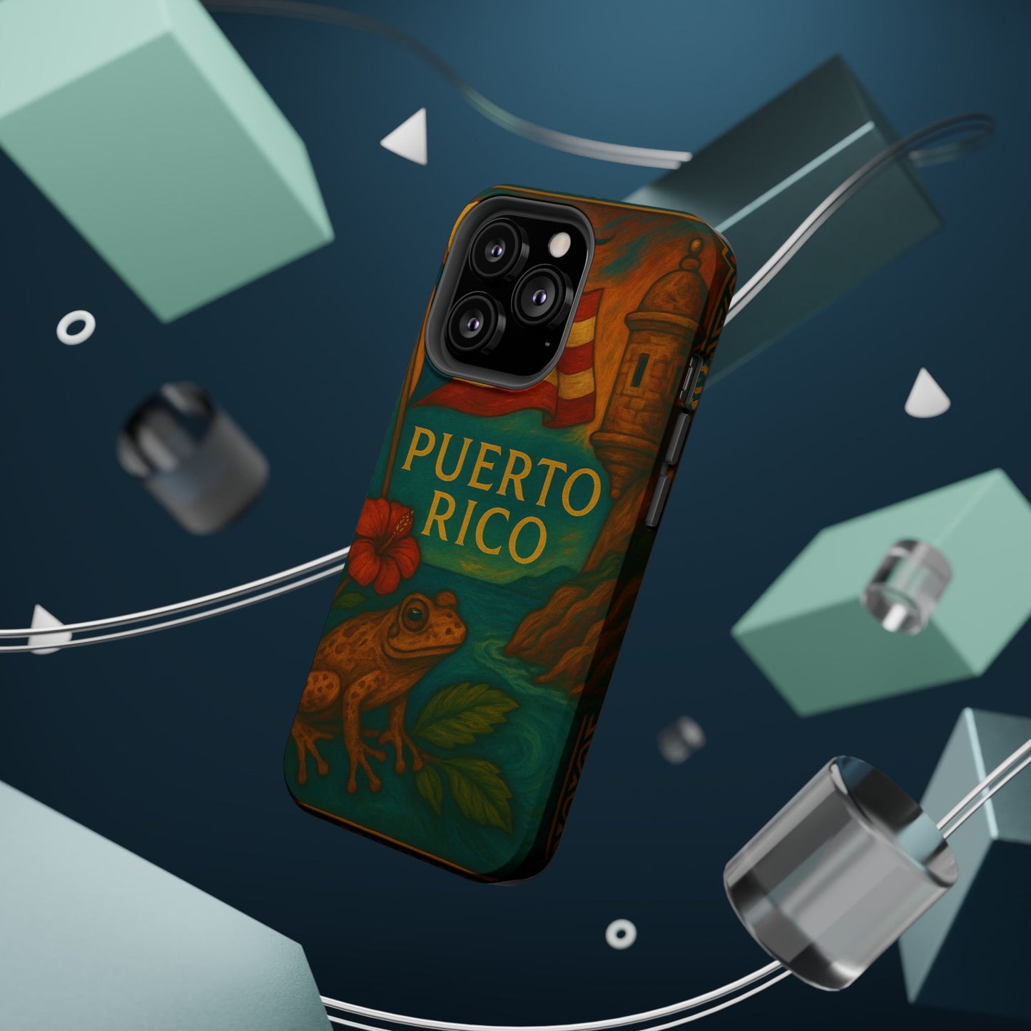 "Reinforced Magnetic Case Puerto Rico – Caribbean rhythm, soul, and color"