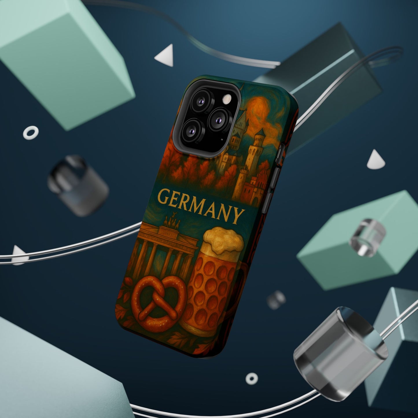 "Funda Magnética Reforzada Alemania: Fortaleza, Historia y Tradición 🎖️🏰🍺"