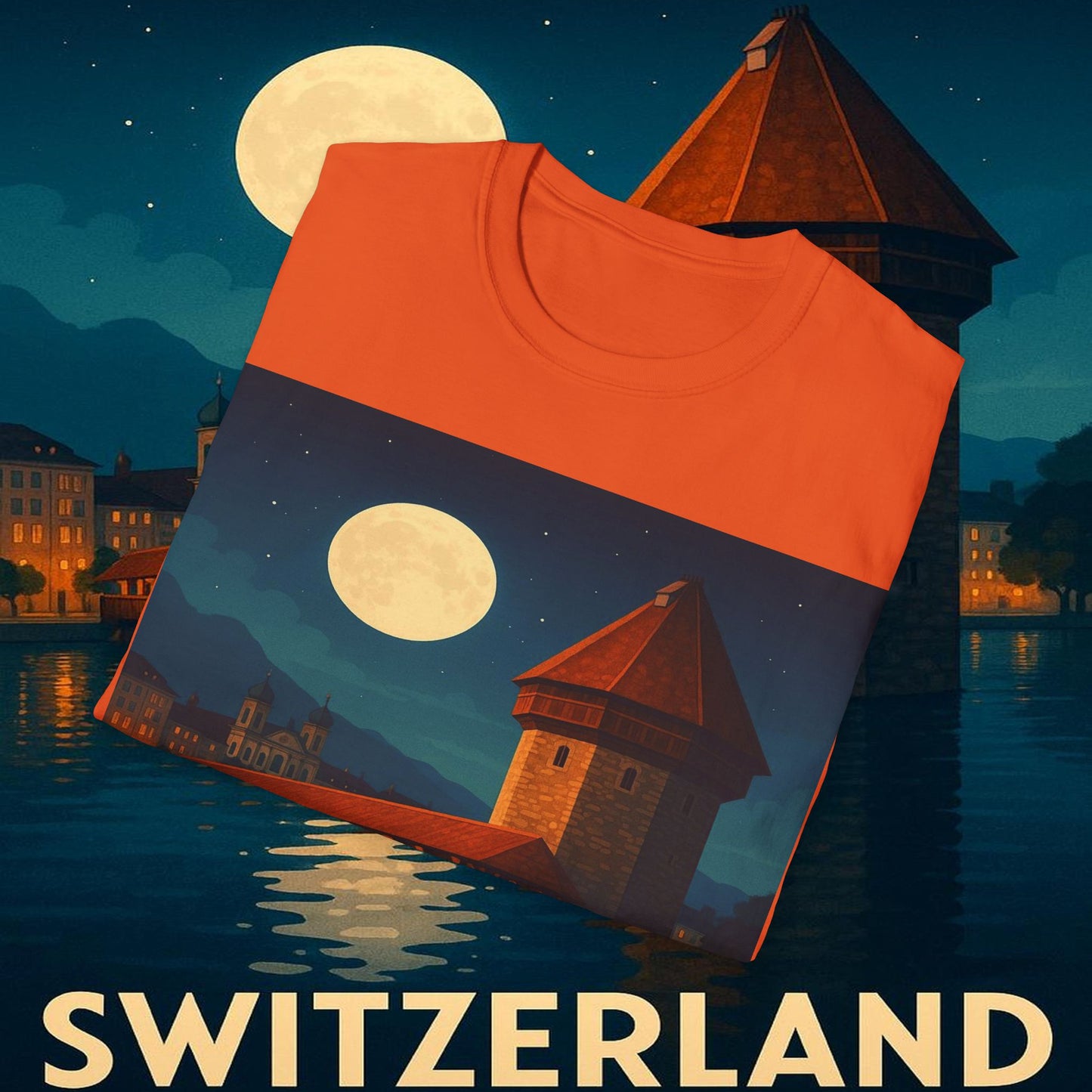 "Camiseta suiza❄️ – Tierra de montañas majestuosas y precisión legendaria"