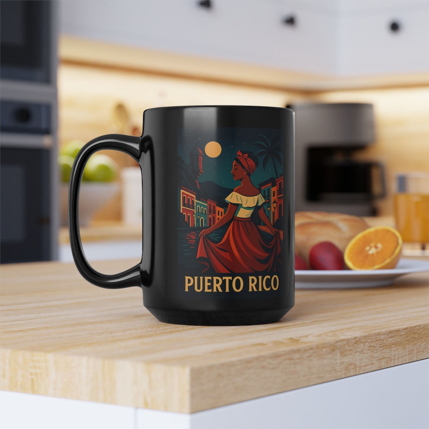 "Taza Puerto Rico – Ritmo, alma y color caribeño"