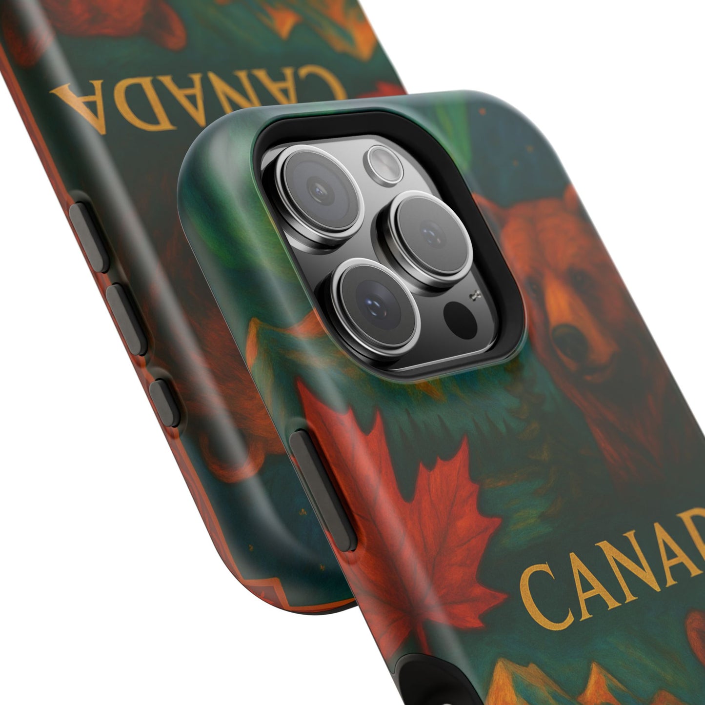 "Funda Magnética Reforzada Magnética Reforzada Canadá: Naturaleza Majestuosa y Espíritu Libre 🍁🏞️🦌"