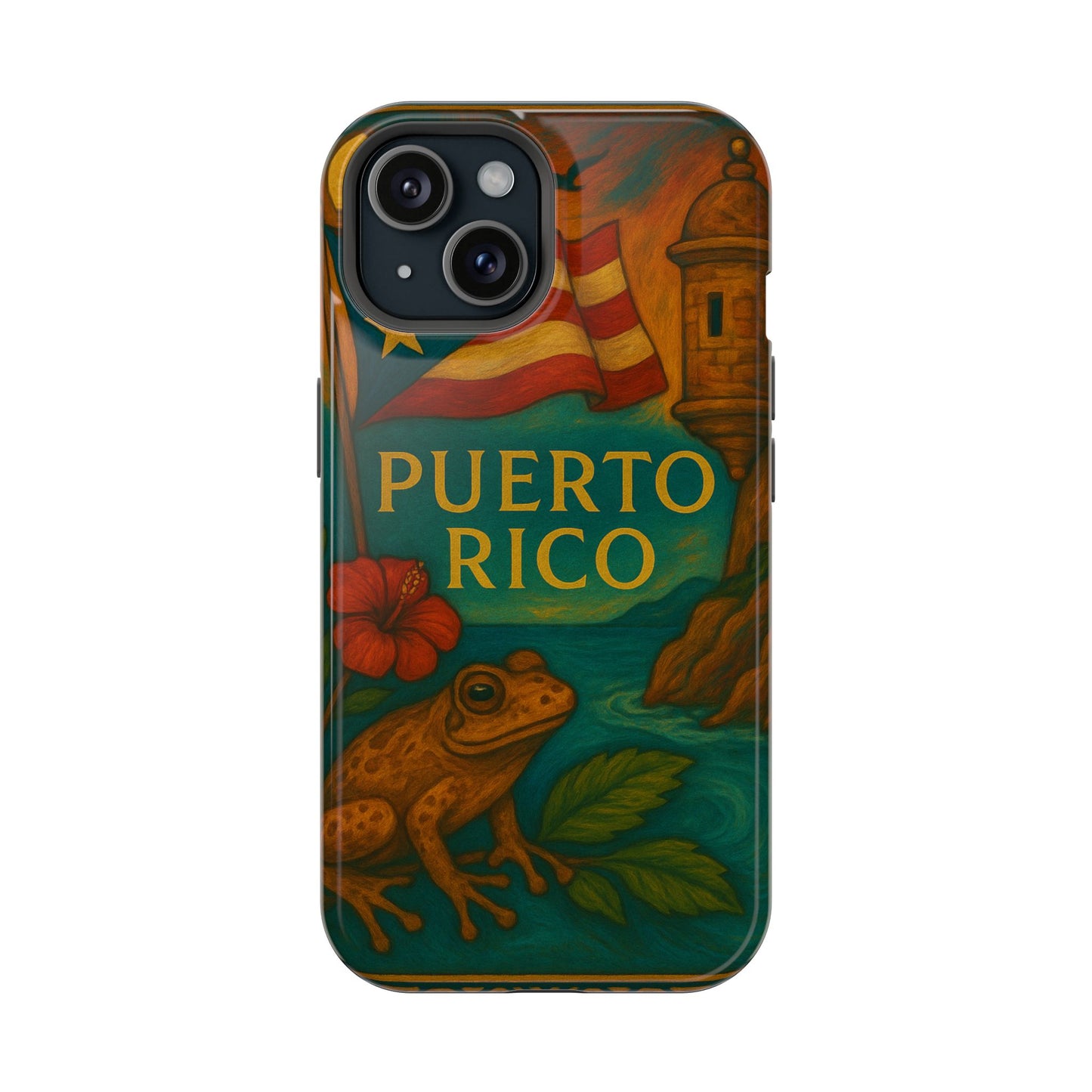 "Reinforced Magnetic Case Puerto Rico – Caribbean rhythm, soul, and color"