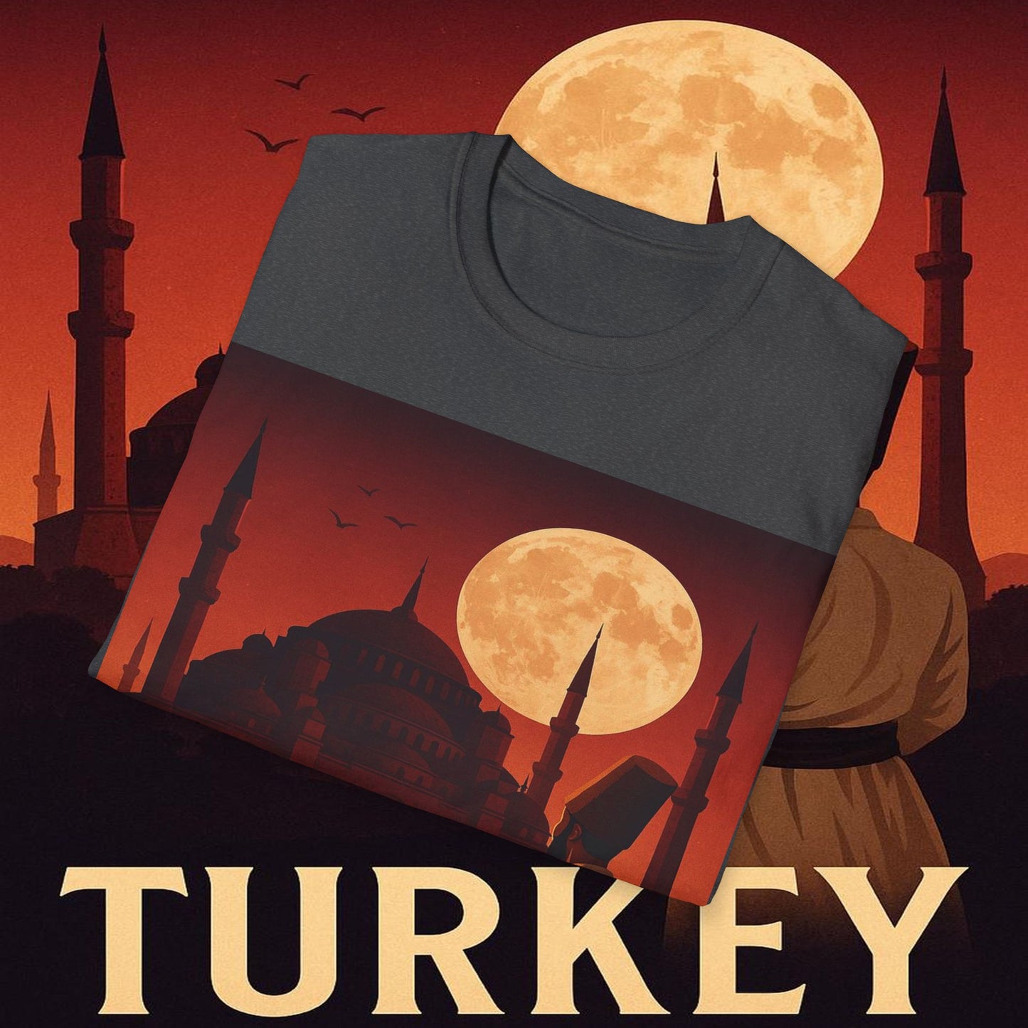"Camiseta turquia✨ – Donde Oriente y Occidente se abrazan"