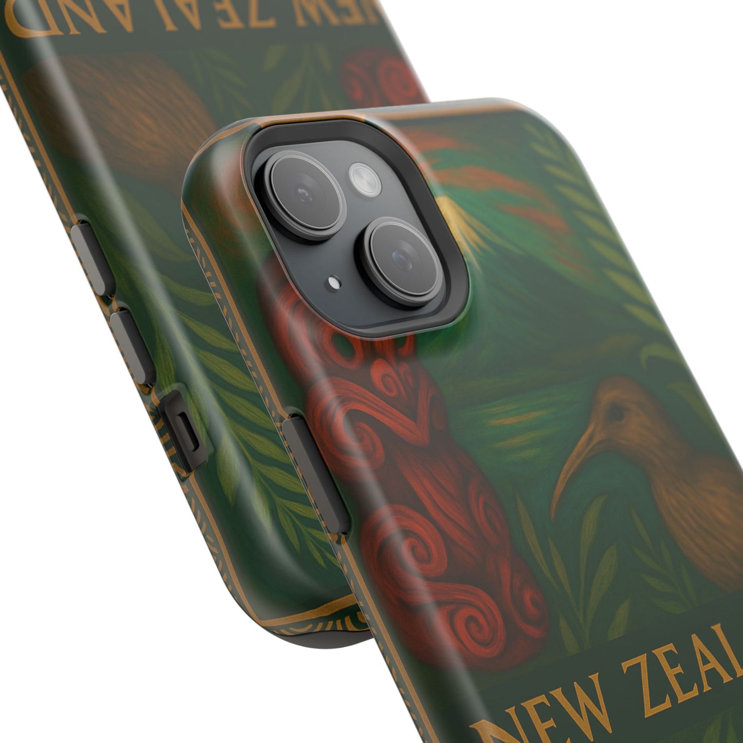 "Funda Magnética Reforzada Magnética Reforzada Nueva Zelanda🏞️ – El paraíso de la naturaleza y la aventura"