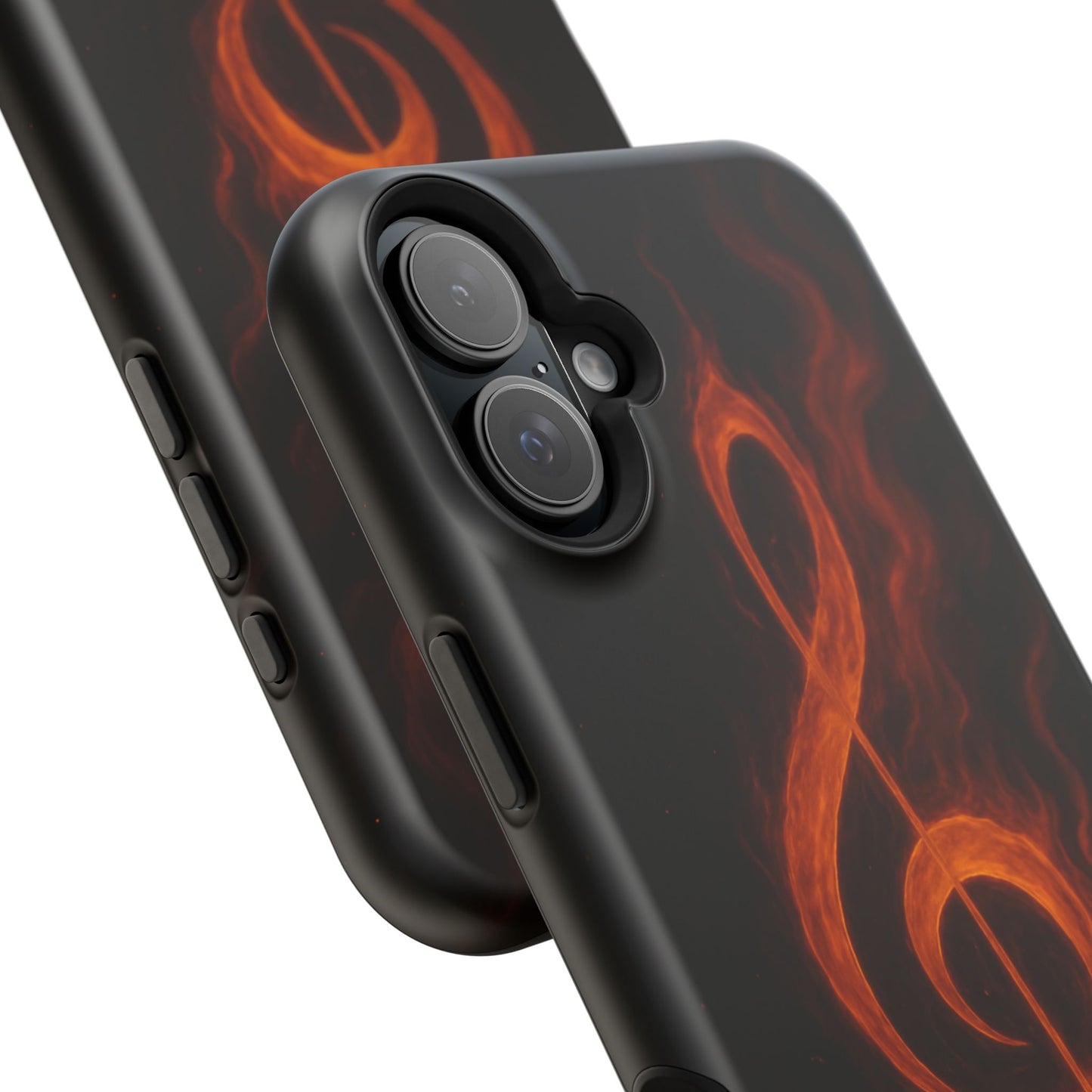 "Reinforced Magnetic Case Reinforced Magnetic Treble Clef 🎼🔥Where a note is born... a flame is born.” 🔥🎼