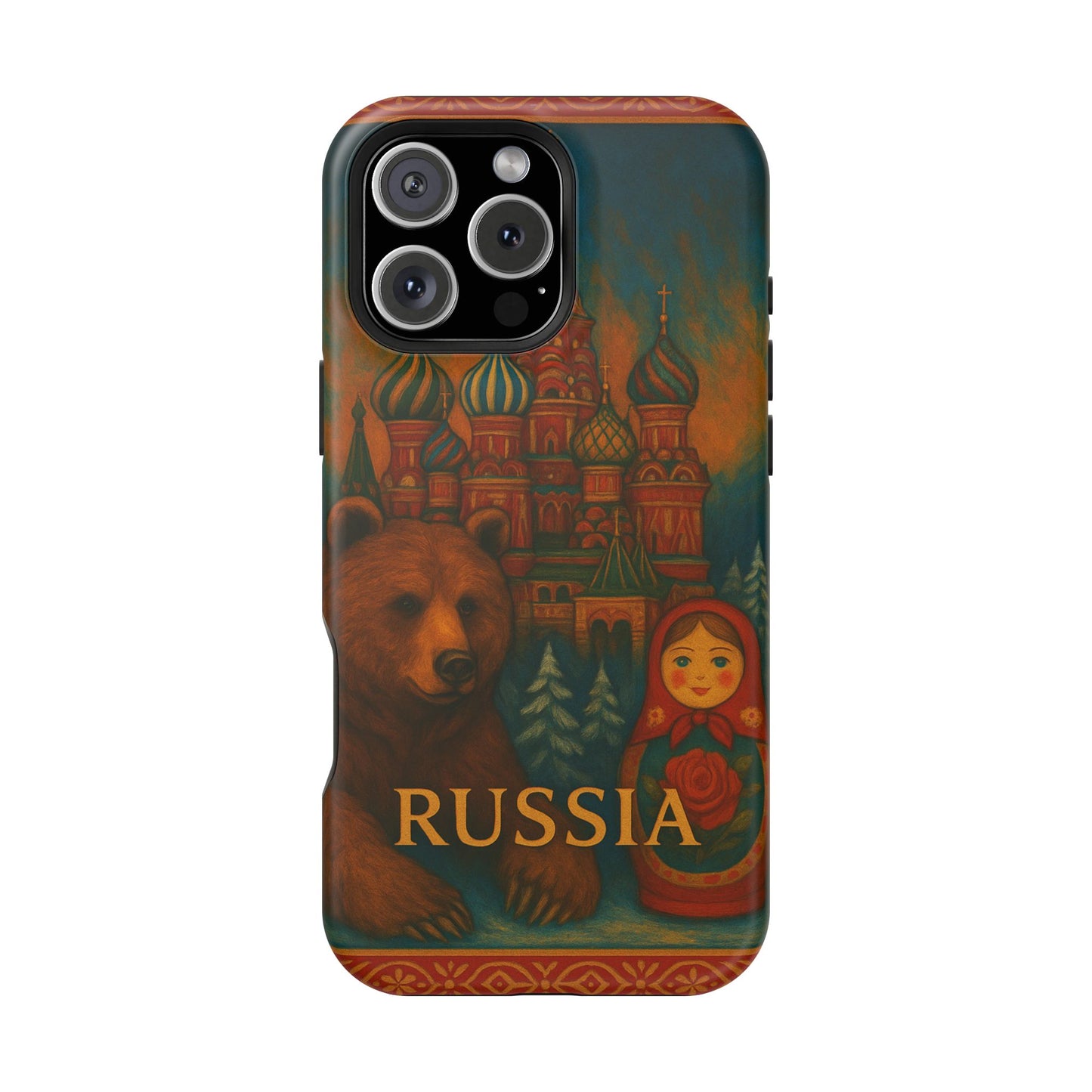 "Funda Magnética Reforzada Magnética Reforzada Rusia❄️ – Tierra de historia, misterio y grandeza"