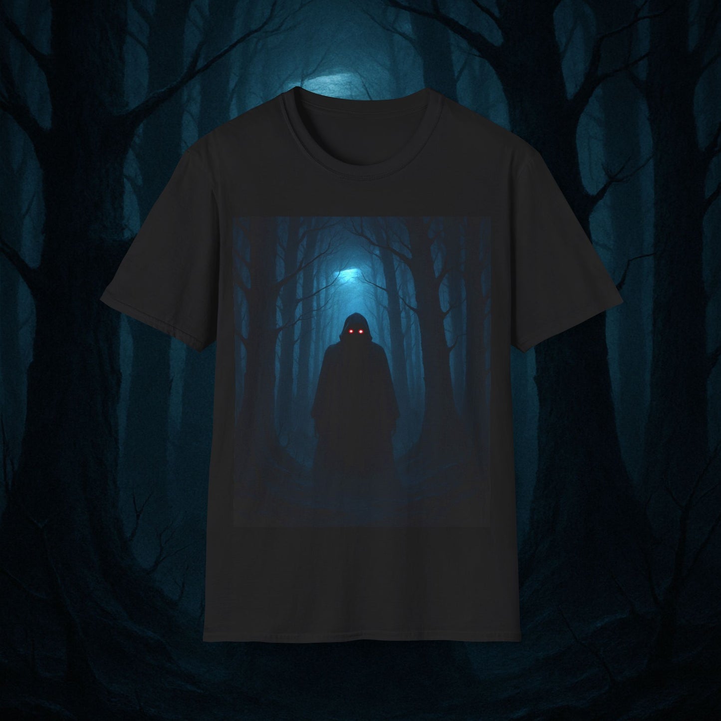 "Camiseta 🖤 El Vigía del Bosque Oscuro"